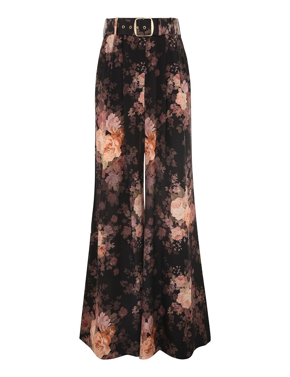 Zimmermann oc11z0925 Illustration Tuck Pants in Multicolor Size 28" / US 6 / IT 42 - 1 Thumbnail
