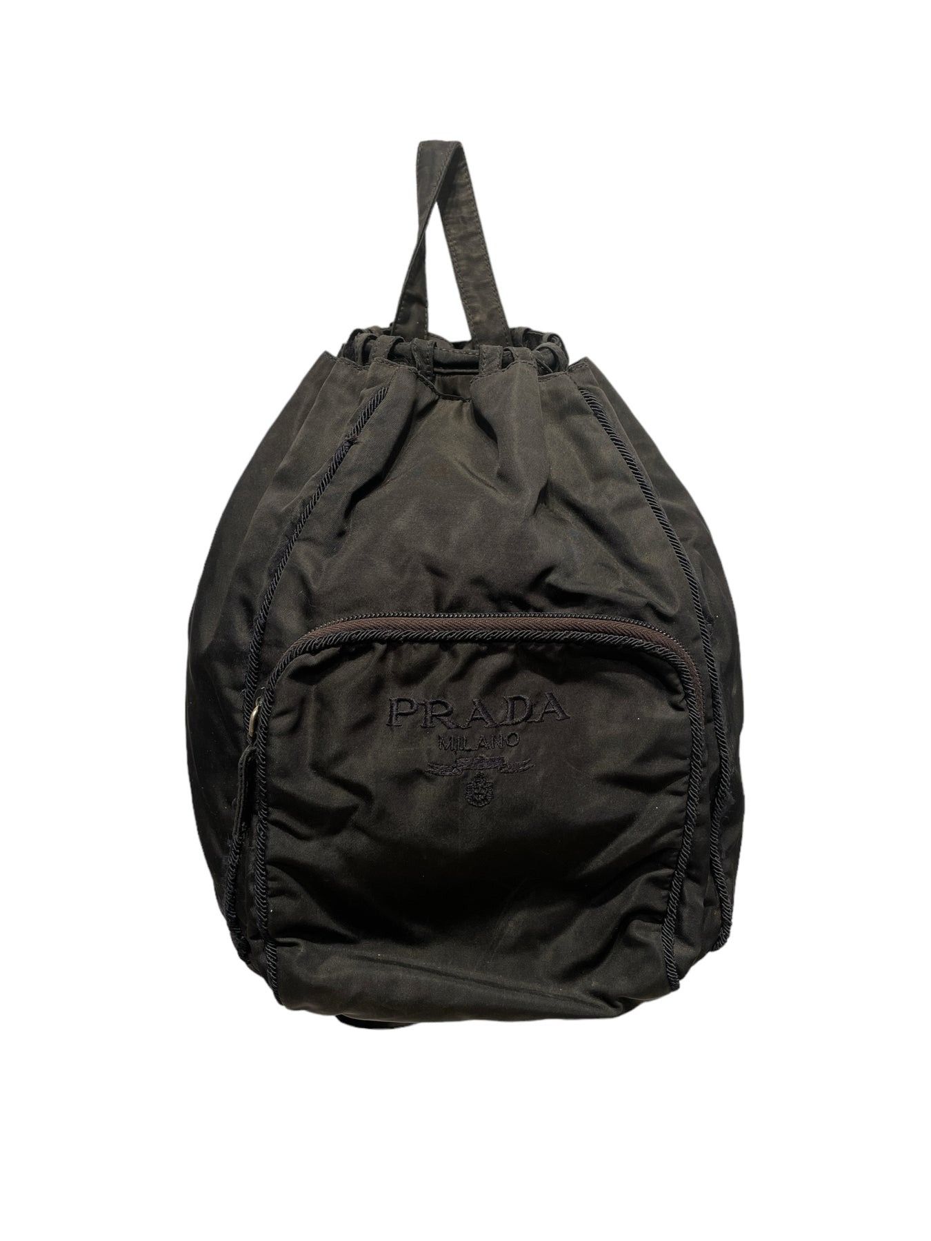 Prada Archive Logo Nylon Pouch Bag Size ONE SIZE - 1 Thumbnail