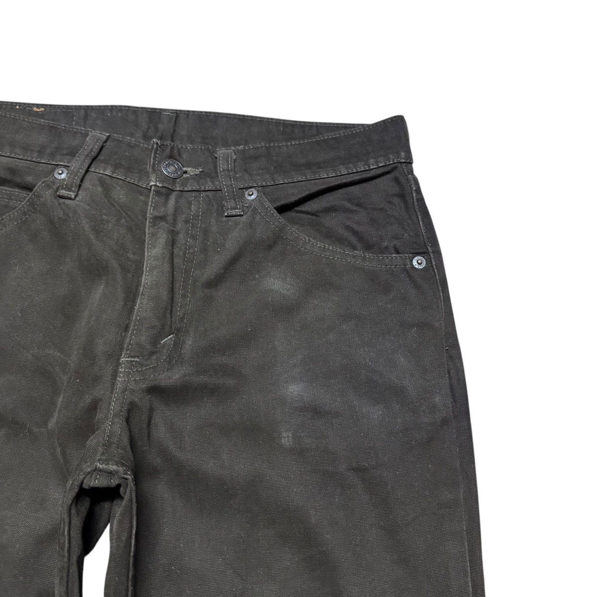 Levi's Vintage Levis 517 Brown Moleskin Flare Jeans Hedi Slimane Size US 30 / EU 46 - 6 Thumbnail