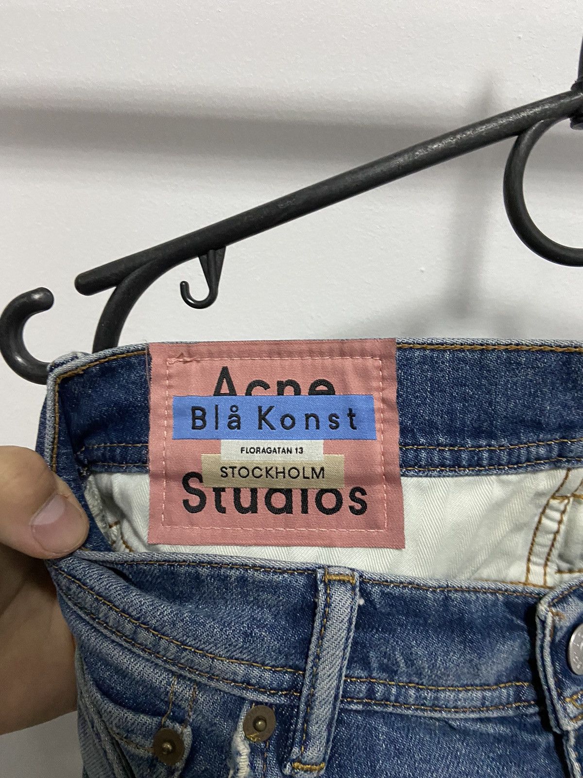 Acne Studios × Vintage Acne Studios jeans denim pants bla konst Vintage Y2K Style Size US 28 / EU 44 - 6 Thumbnail