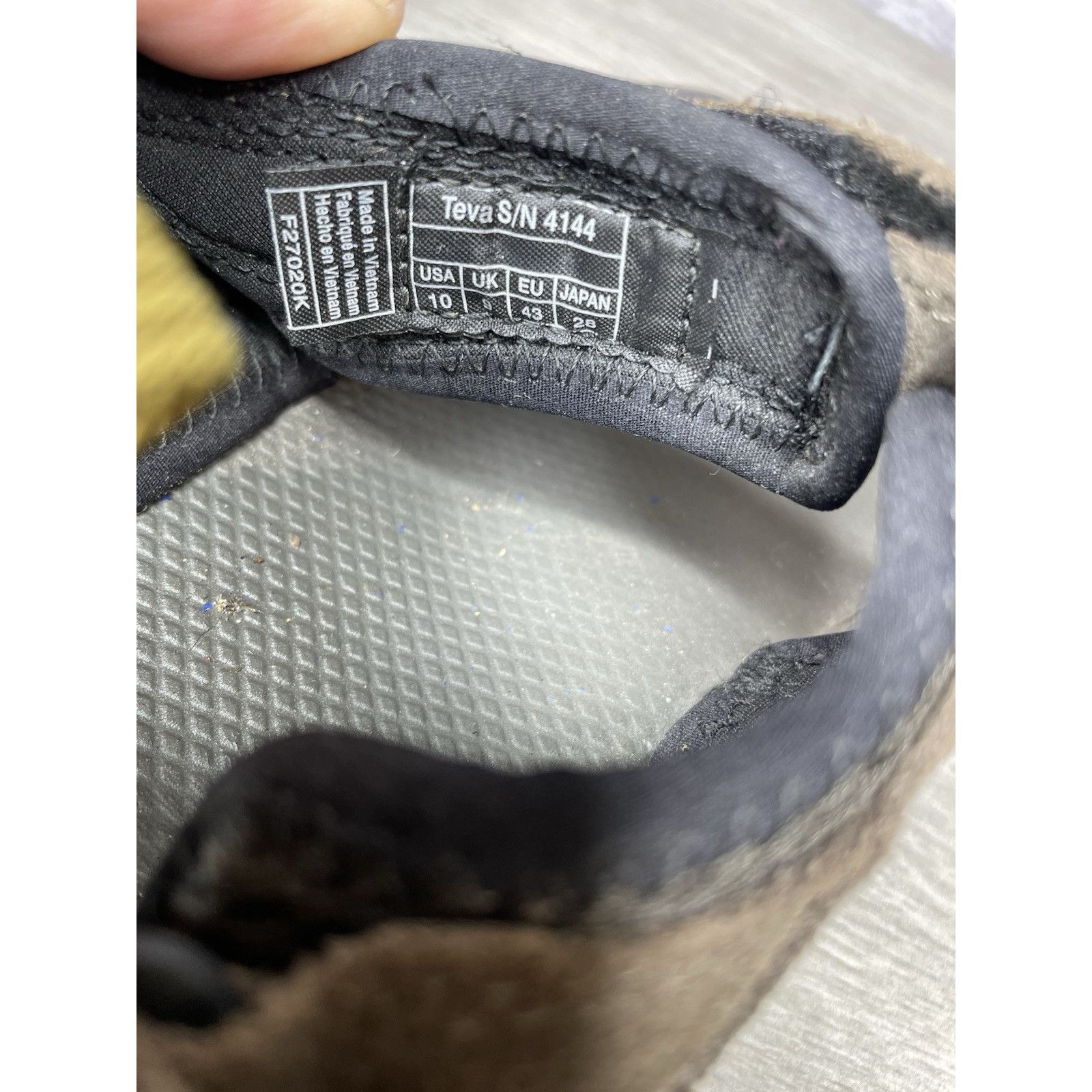Teva Teva Katavi 4144 Brown Synthetic Leather Hiking Strap Sandal Size US 10 / EU 43 - 6 Thumbnail