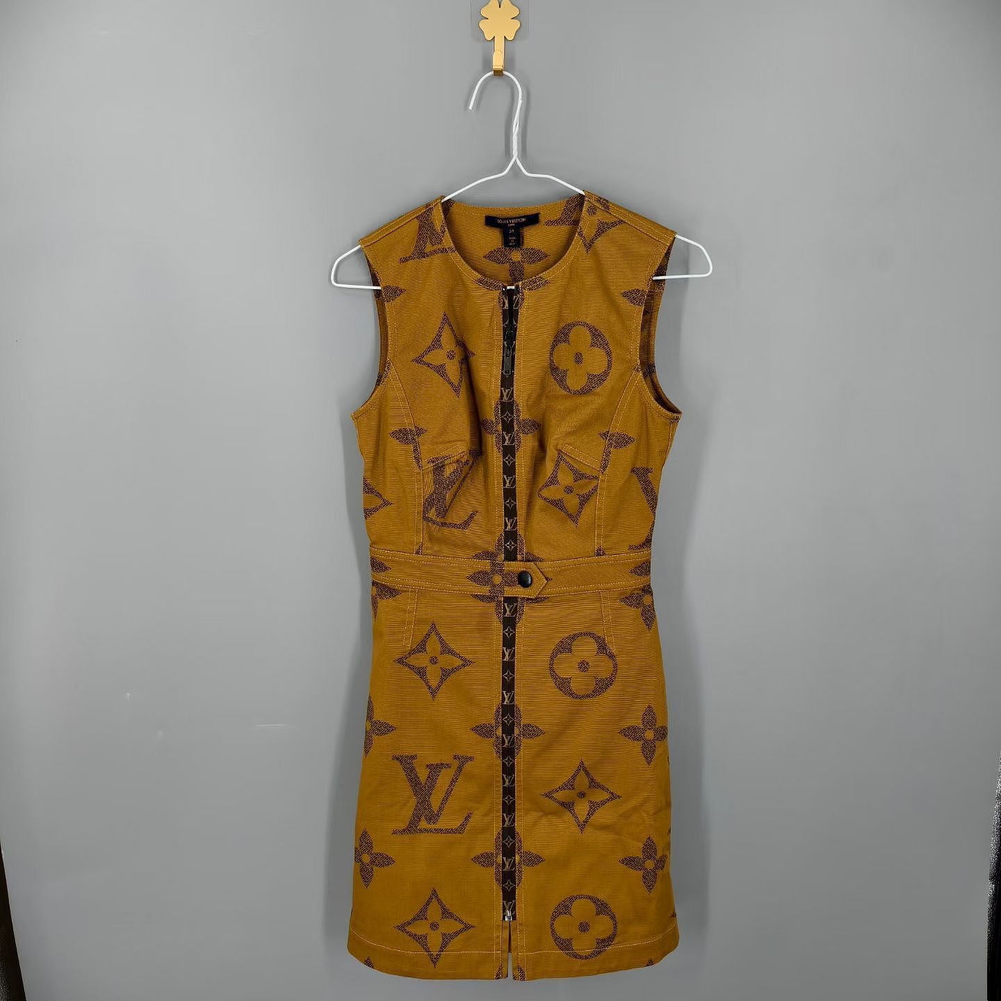 Louis Vuitton Louis Vuitton Monogram Sleeveless Mini Dress Size 34 Size XS / US 0-2 / IT 36-38 - 1 Thumbnail