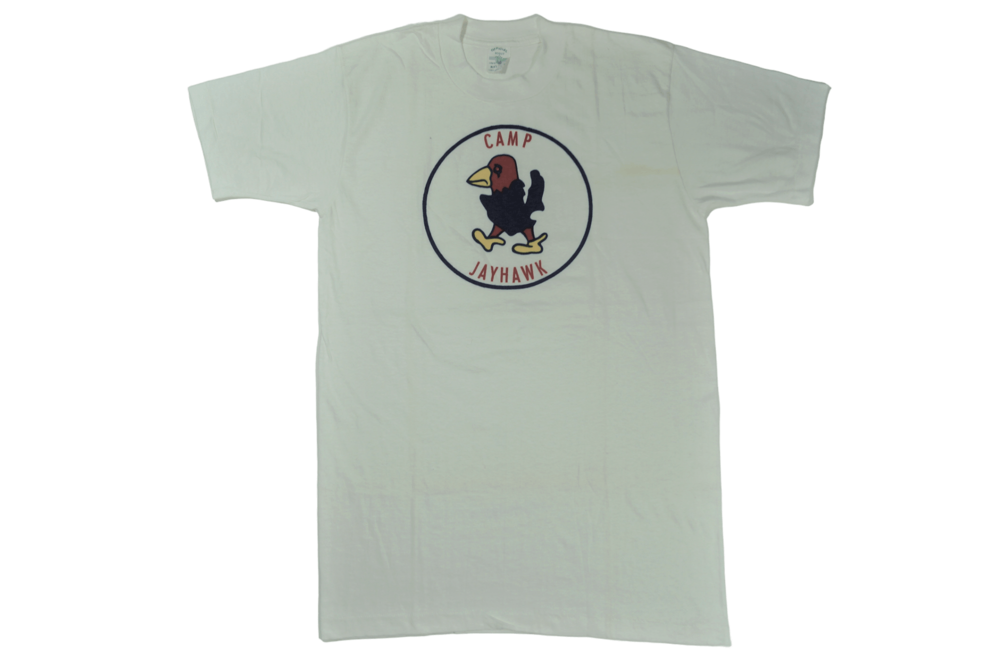 NOS Vintage 50s Camp Jayhaws Official Scout of America Tee