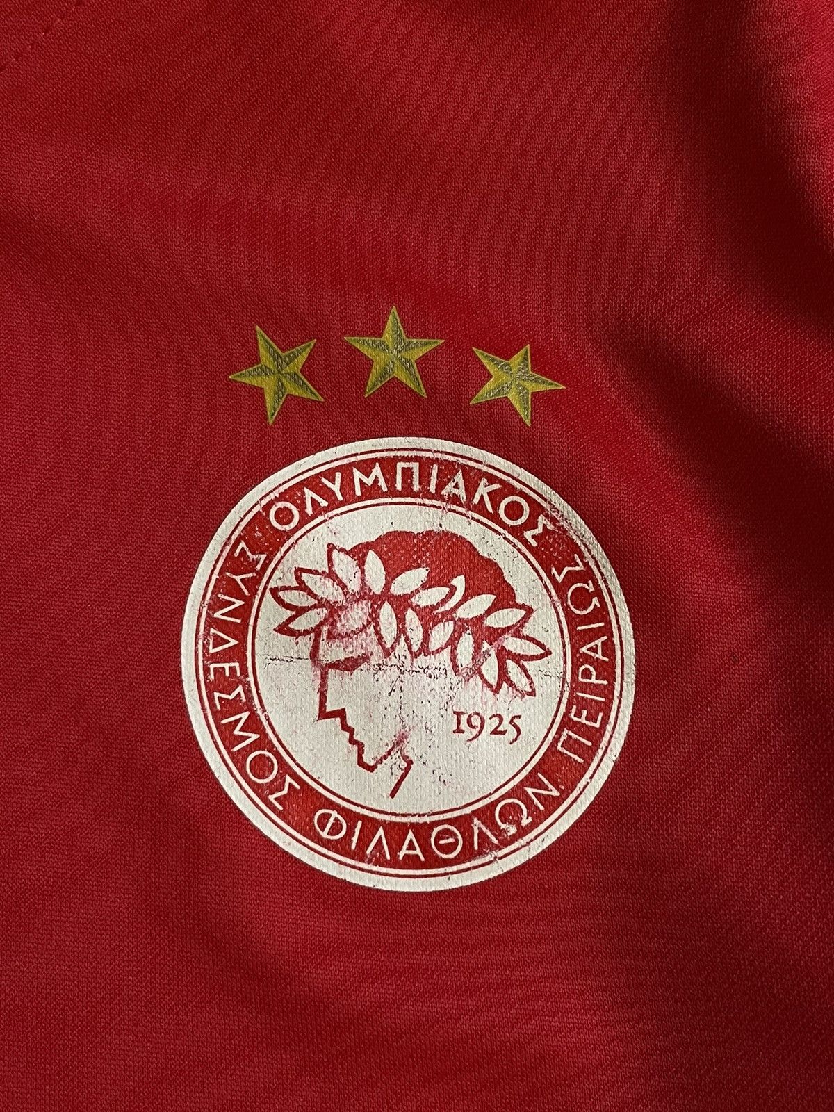 Puma Vintage Puma Olympiacos 2005/2006 Football Shirt Sleeve RARE Size US S / EU 44-46 / 1 - 4 Thumbnail
