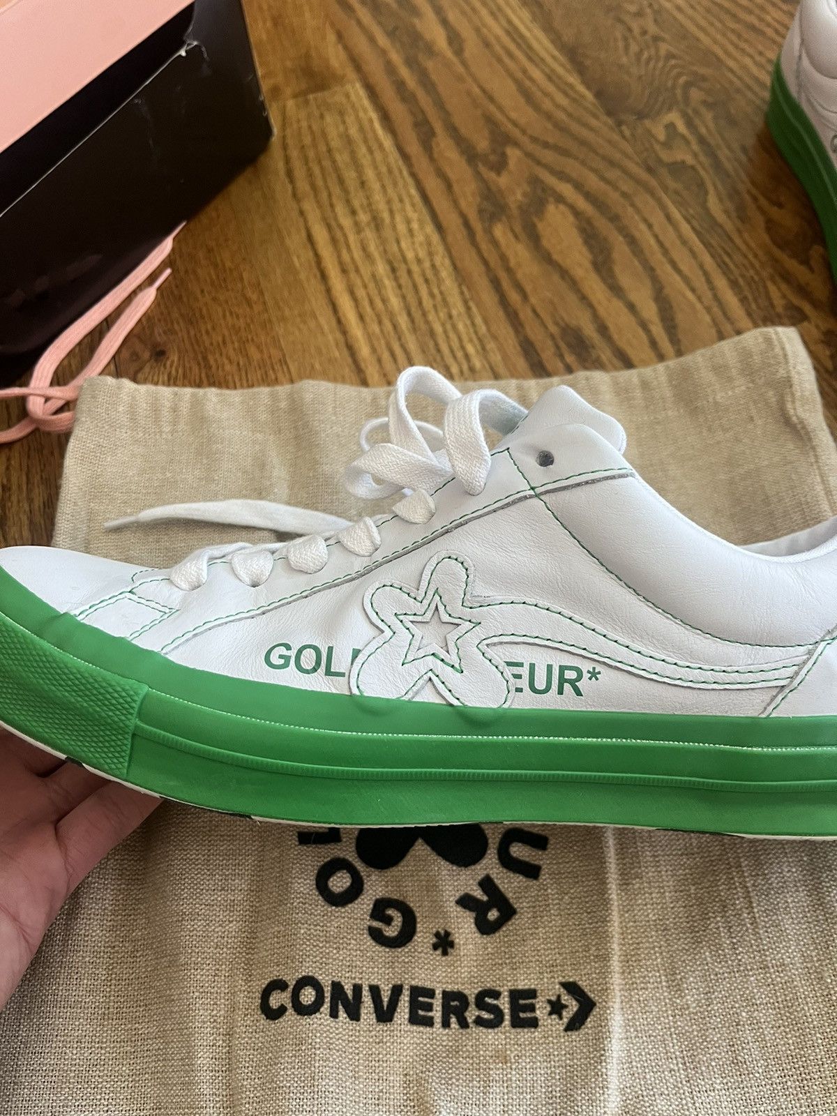 Golf Wang × Golf le Fleur Golf le Fluer One Star Ox green color block Size US 12 / EU 45 - 2 Thumbnail