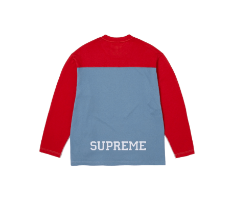 Supreme Supreme Split L/S Football Top Grey • XL Size US XL / EU 56 / 4 - 2 Thumbnail