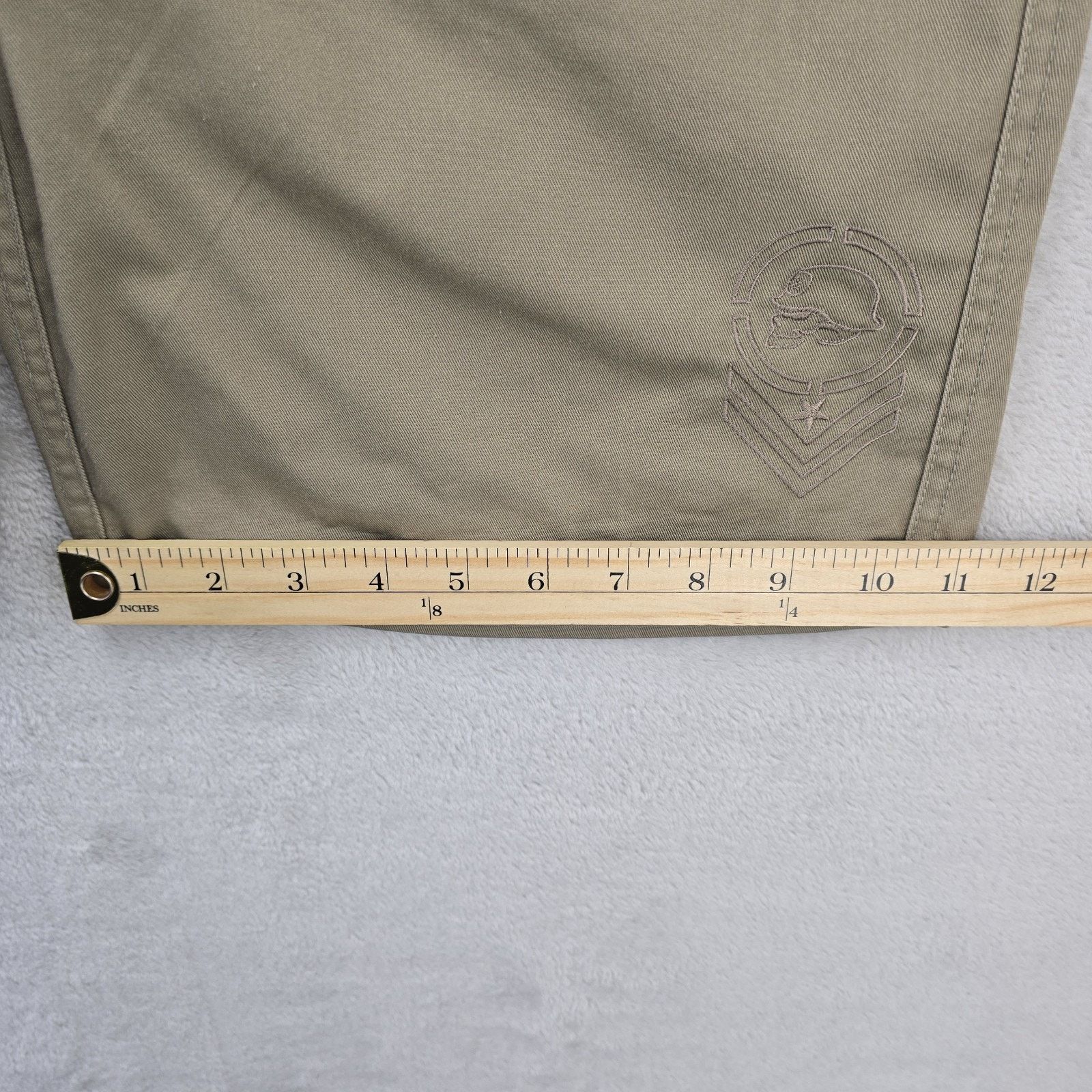 Metal Mulisha Metal Mulisha Shorts 31 Beige (Fits 32x11) Chino Skater Y2K Size US 31 - 10 Thumbnail