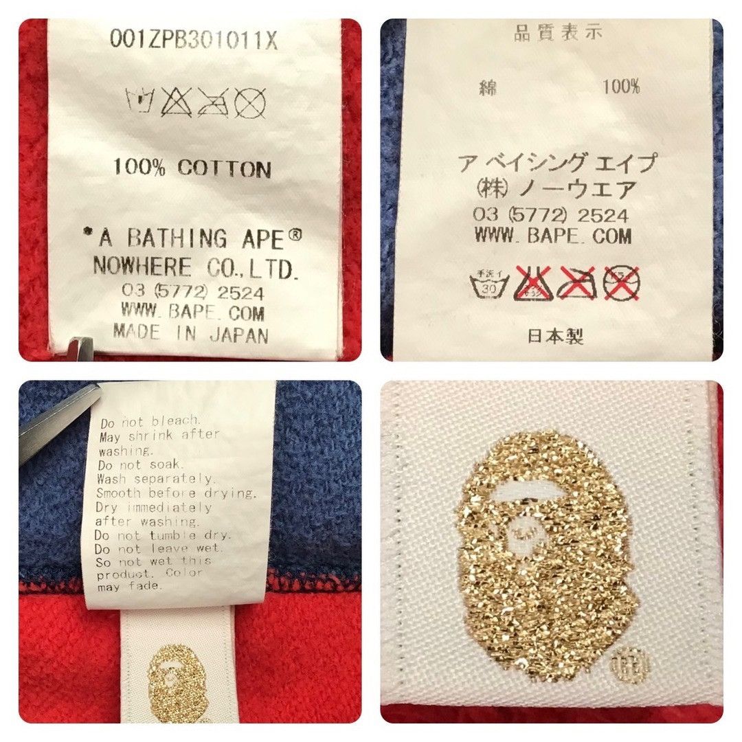Bape BAPE NYC logo crazy color camo full zip hoodie a bathing ape Size US M / EU 48-50 / 2 - 8 Thumbnail