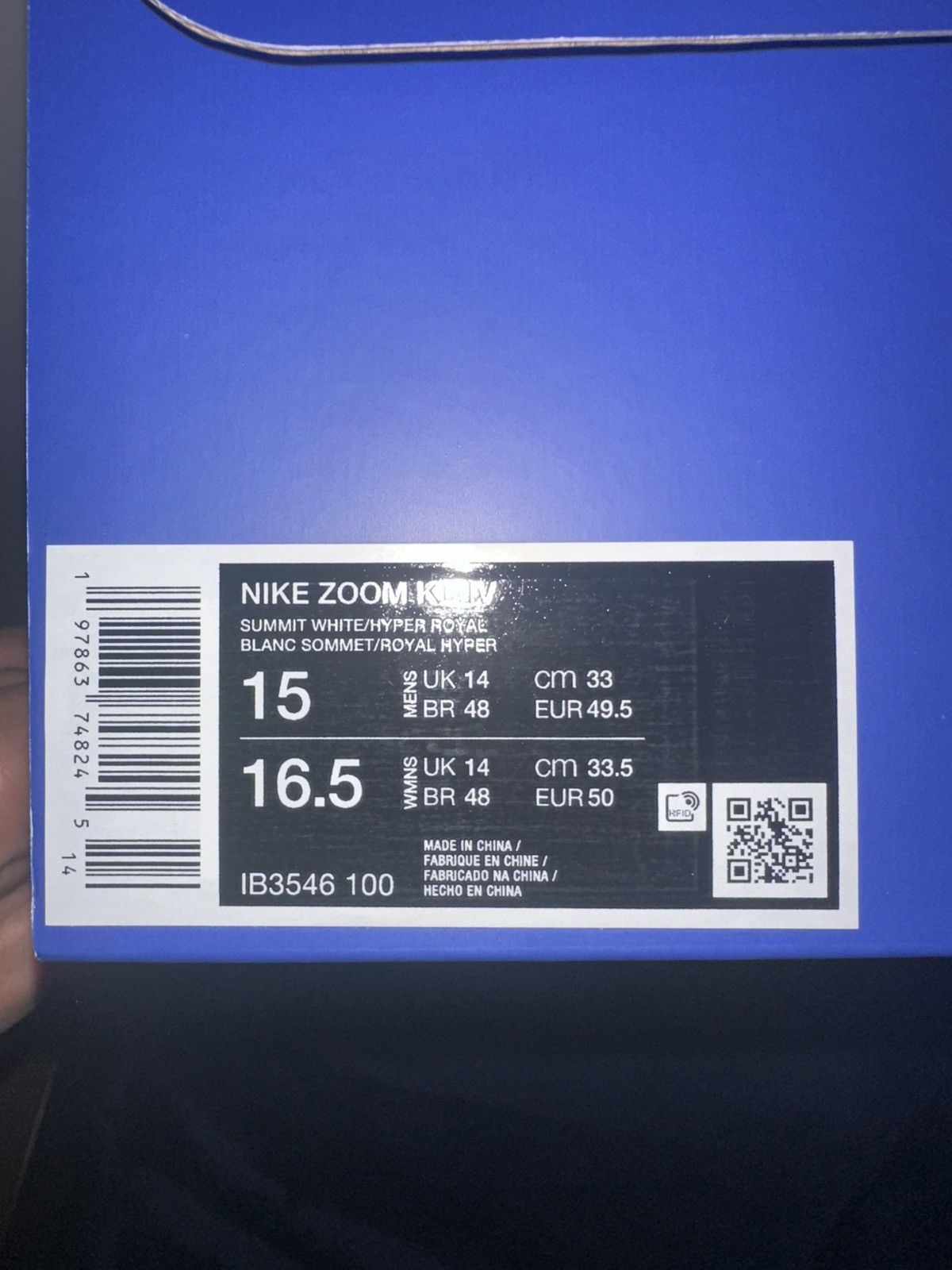 Nike Nike Zoom KD IV 4 Size 15 Size US 15 / EU 48 - 8 Thumbnail