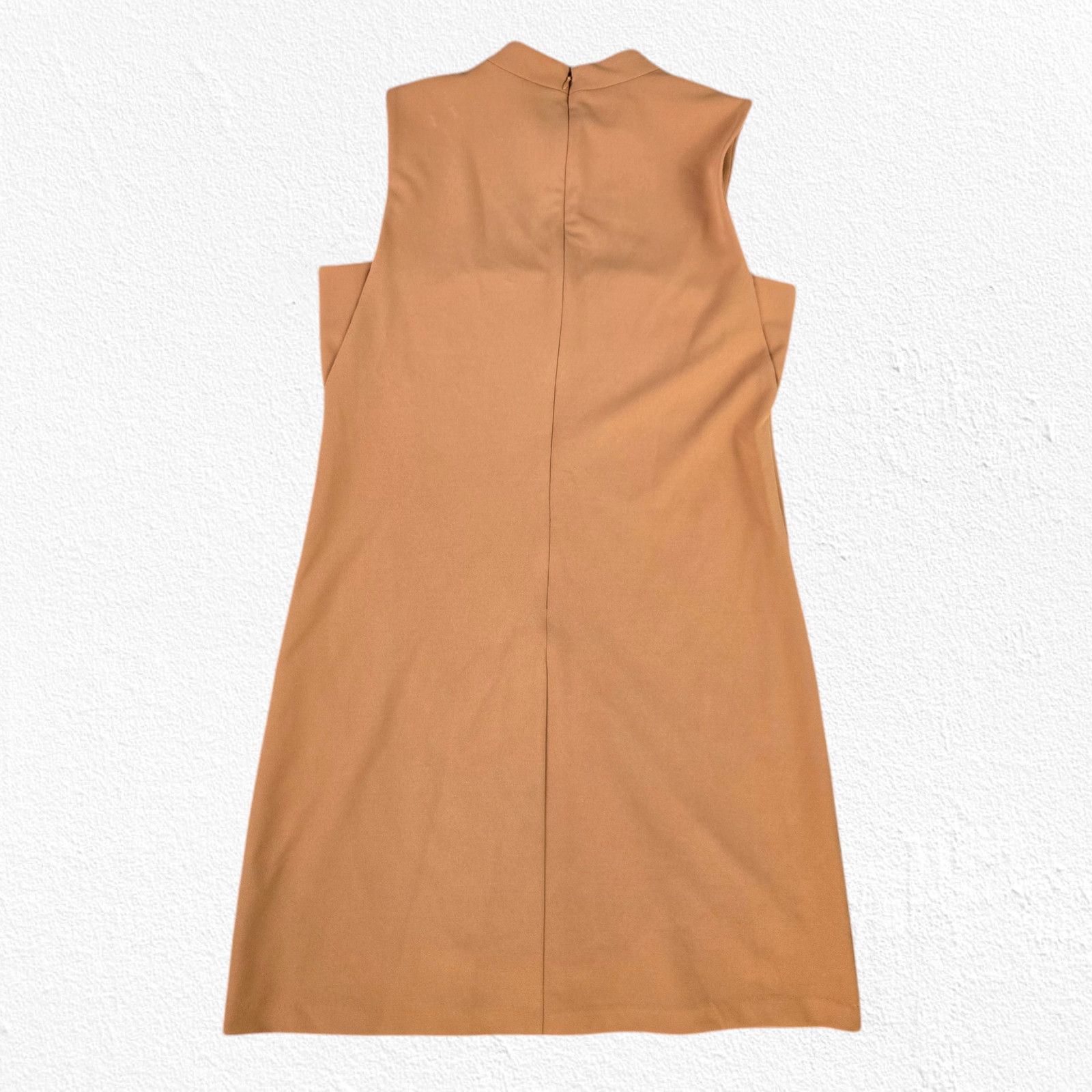 Other Mustard Yellow High Neck Shift Gold Button Dress Size 10 Size L / US 10 / IT 46 - 10 Thumbnail