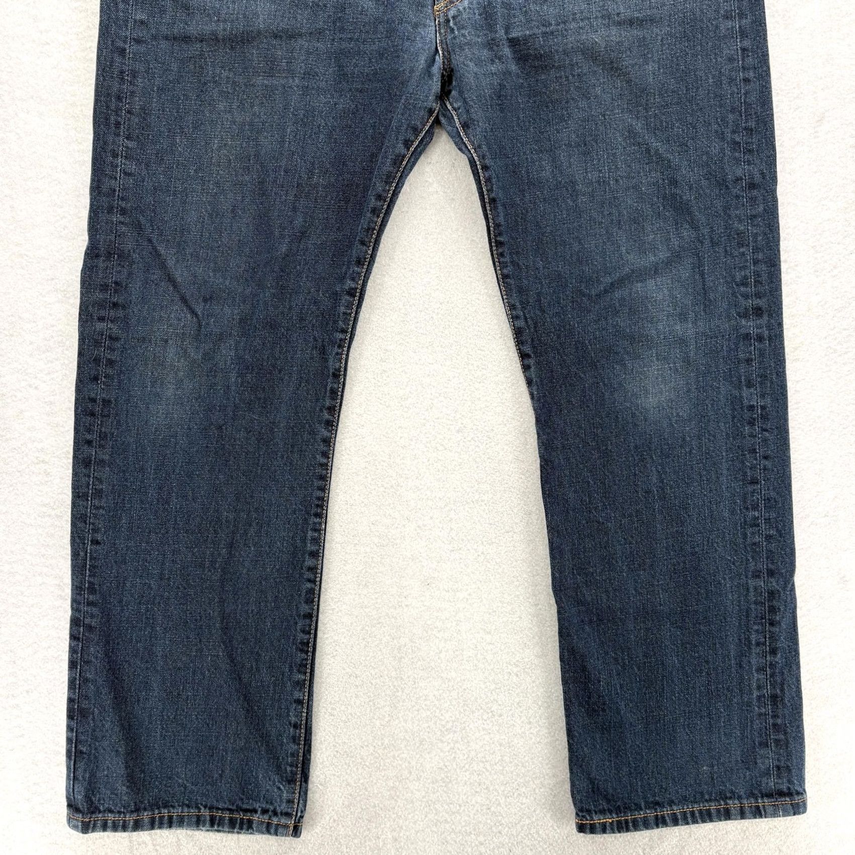 Levi's VINTAGE Levi's 501 Jeans Mens 38x30 Straight Button Fly Blue Denim Grunge Y2K Size US 38 / EU 54 - 3 Thumbnail