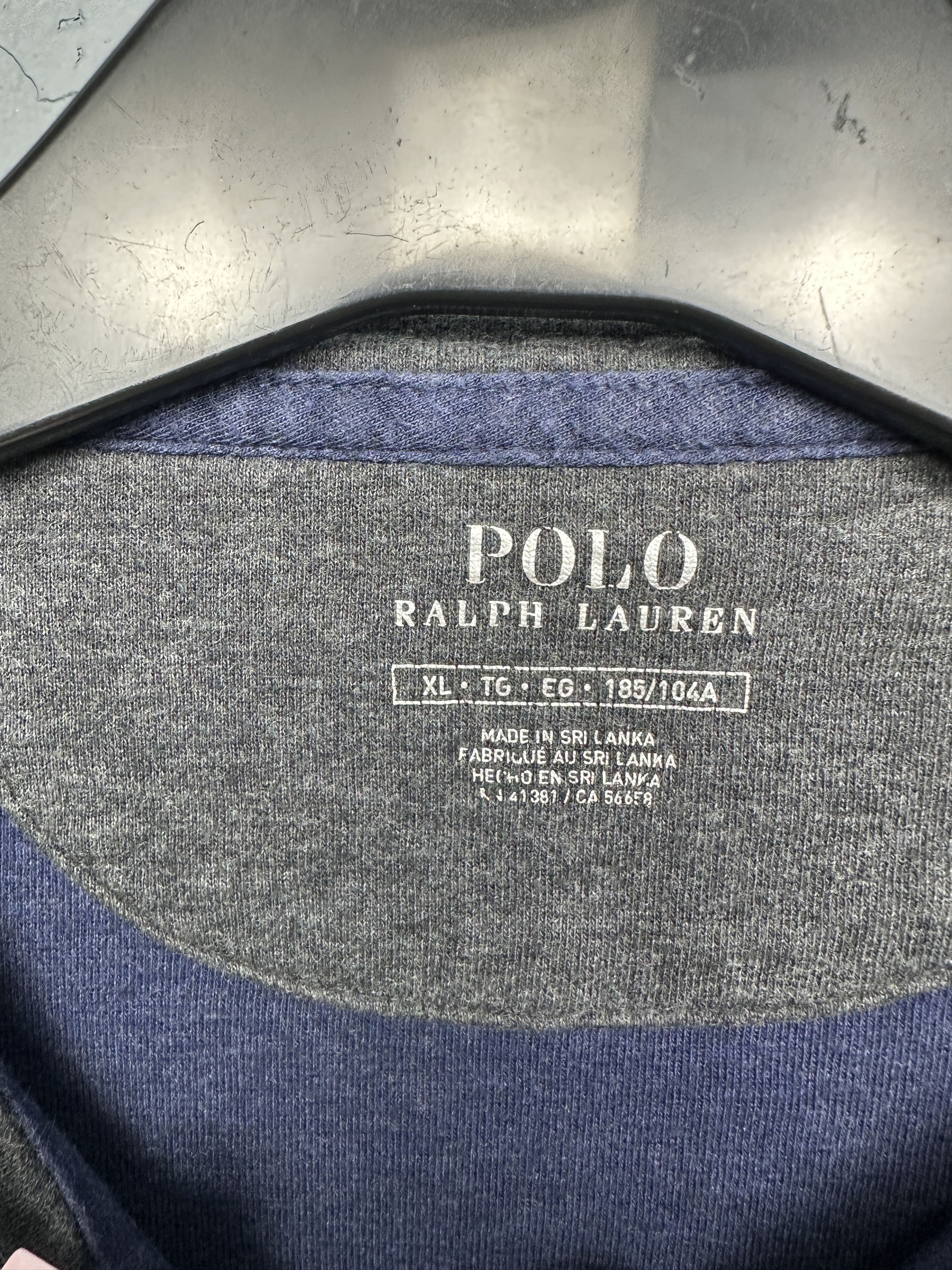 Polo Ralph Lauren Polo Ralph Lauren Mens 1\4 Quarter Zip Sweatshirt Size US XL / EU 56 / 4 - 4 Thumbnail