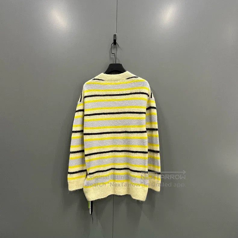 Acne Studios Acne Studios Striped Crew Neck Knit Sweater Size US XS / EU 42 / 0 - 2 Thumbnail
