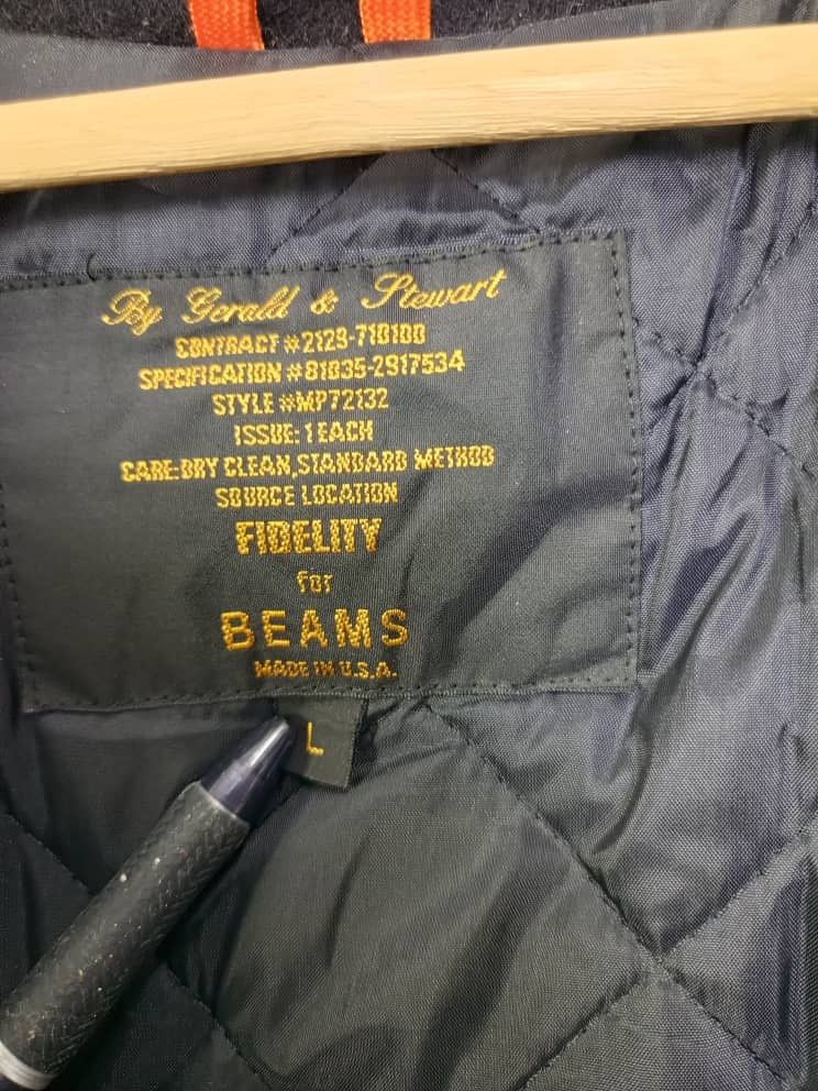 Beams Plus × Designer × Fidelity Vintage BEAMS x FIDELITY Gerald & Stewart Wool Jacket Size US L / EU 52-54 / 3 - 6 Thumbnail
