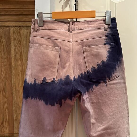 Collina Strada SSENSE COLLINA STRADA tie dye straight leg jeans small Size 27" / US 4 / IT 40 - 2 Thumbnail