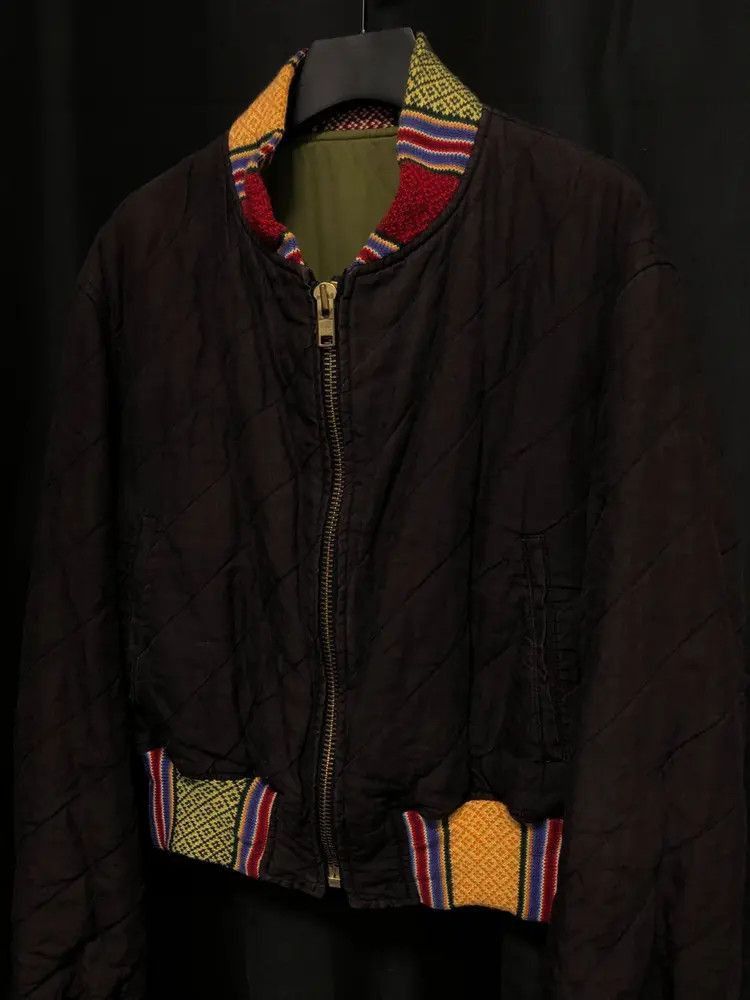 Yohji Yamamoto Yohji Yamamoto Pour Homme 93SS Runway Cotton Filled Bomber- Size US M / EU 48-50 / 2 - 2 Thumbnail