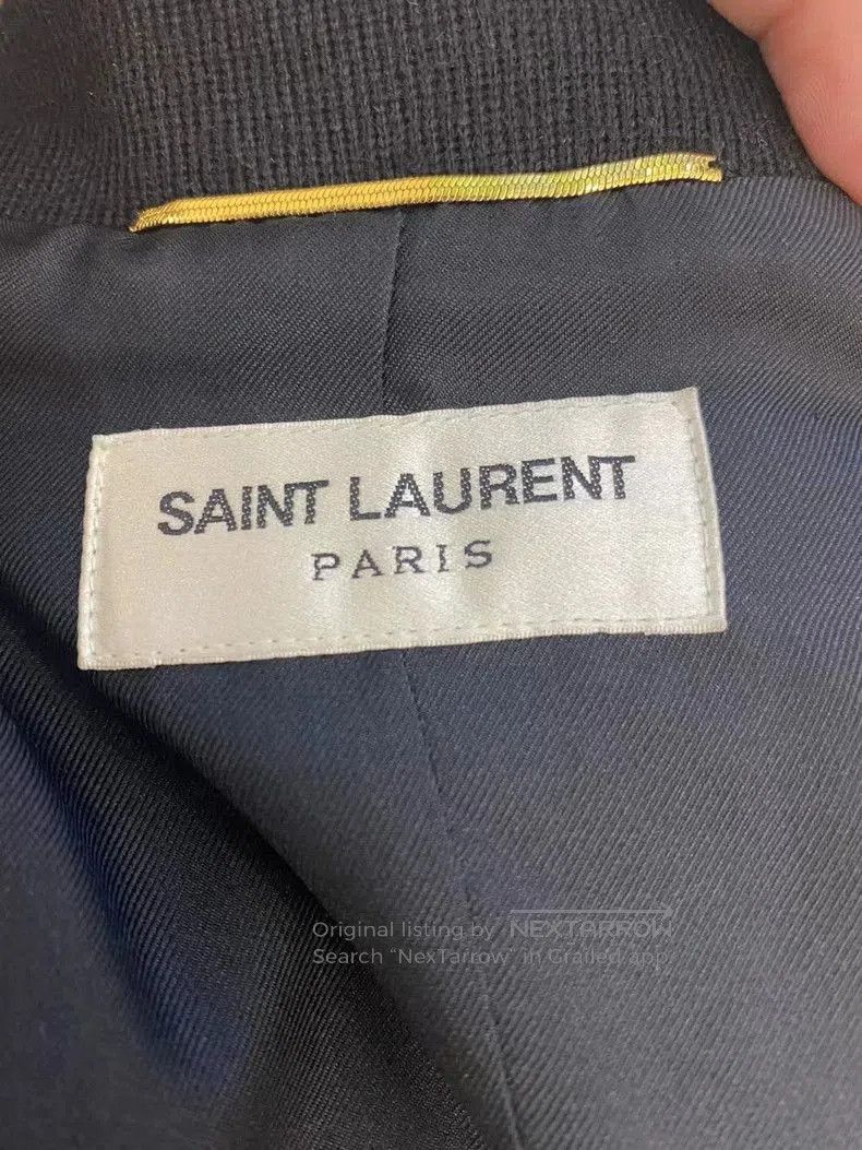 Saint Laurent Paris saint laurent fireworks embellished bomber jacket. Size US M / EU 48-50 / 2 - 2 Thumbnail