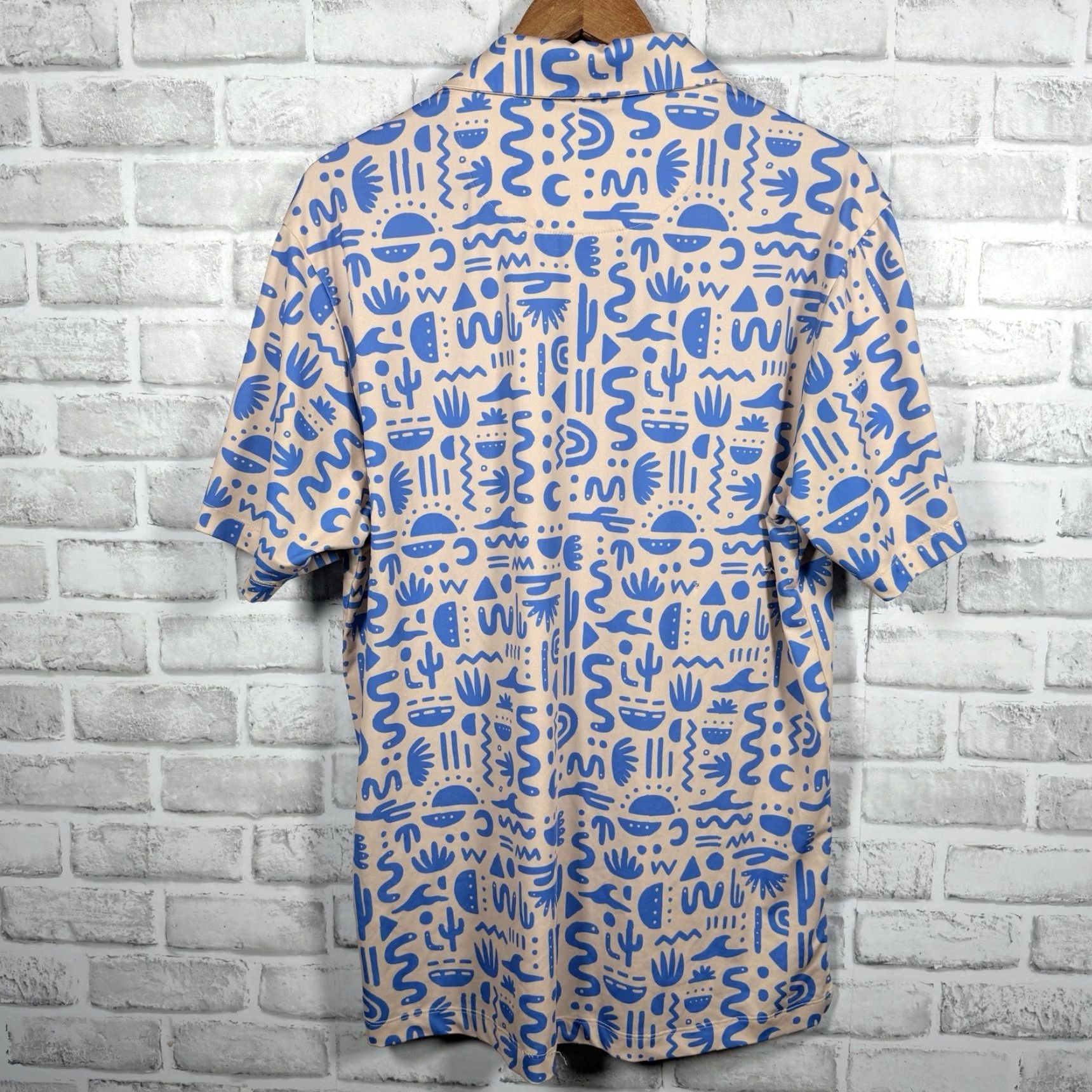 Vintage Bad Birdie Polo Shirt Mens Size L Casual Polyester Blend Shirt Size US L / EU 52-54 / 3 - 5 Thumbnail