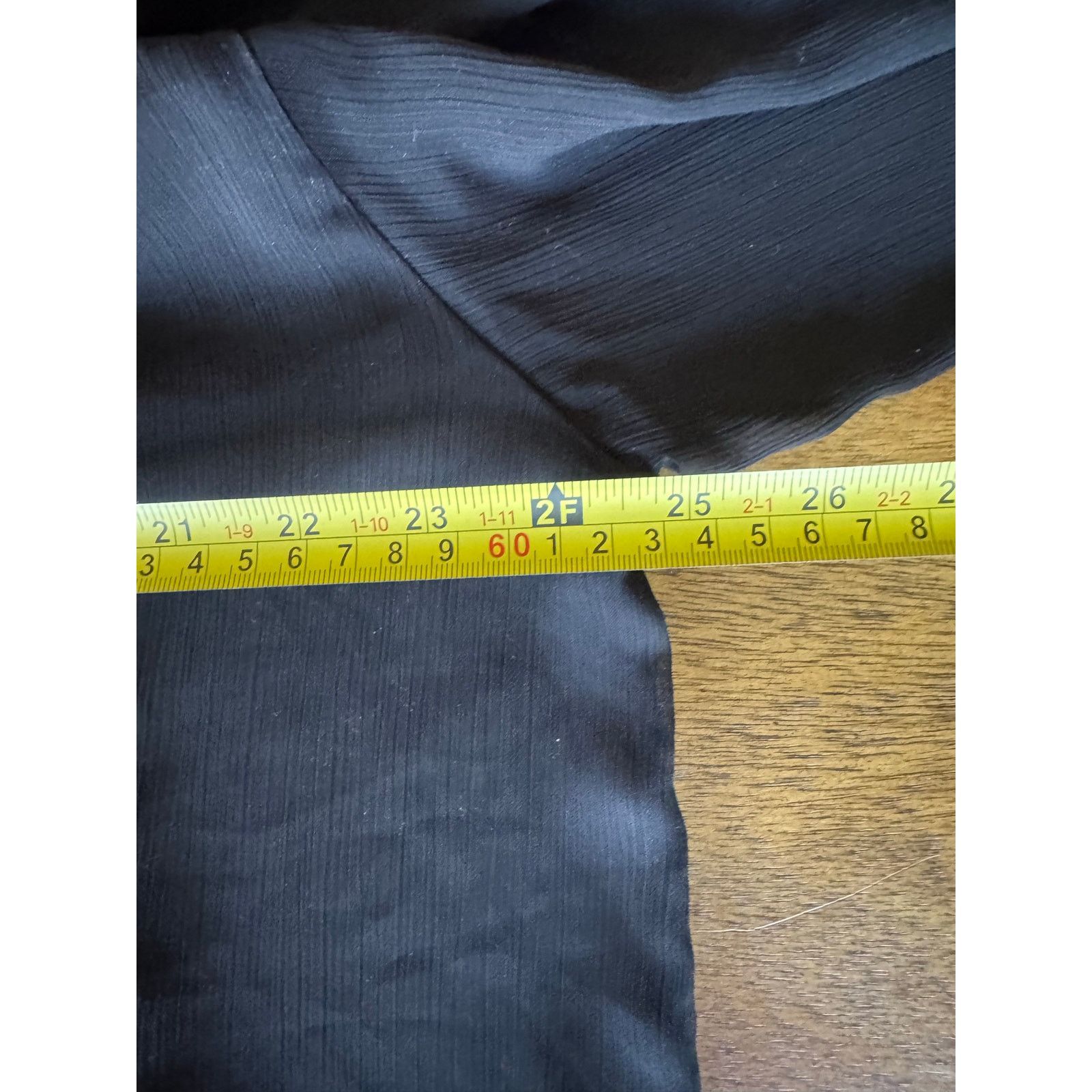 Uniqlo Uniqlo C Clare Waight Keller Sheer Pleated Black Blouse Size M / US 6-8 / IT 42-44 - 7 Thumbnail