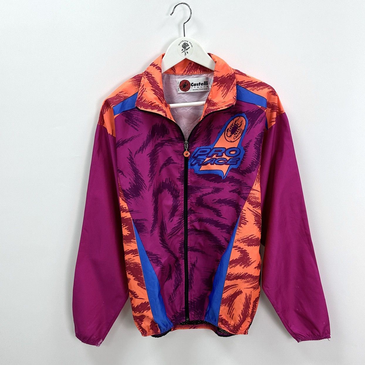 Vintage Vintage 90s Castelli Pro Race Windbreaker cycling jacket Size US M / EU 48-50 / 2 - 1 Thumbnail