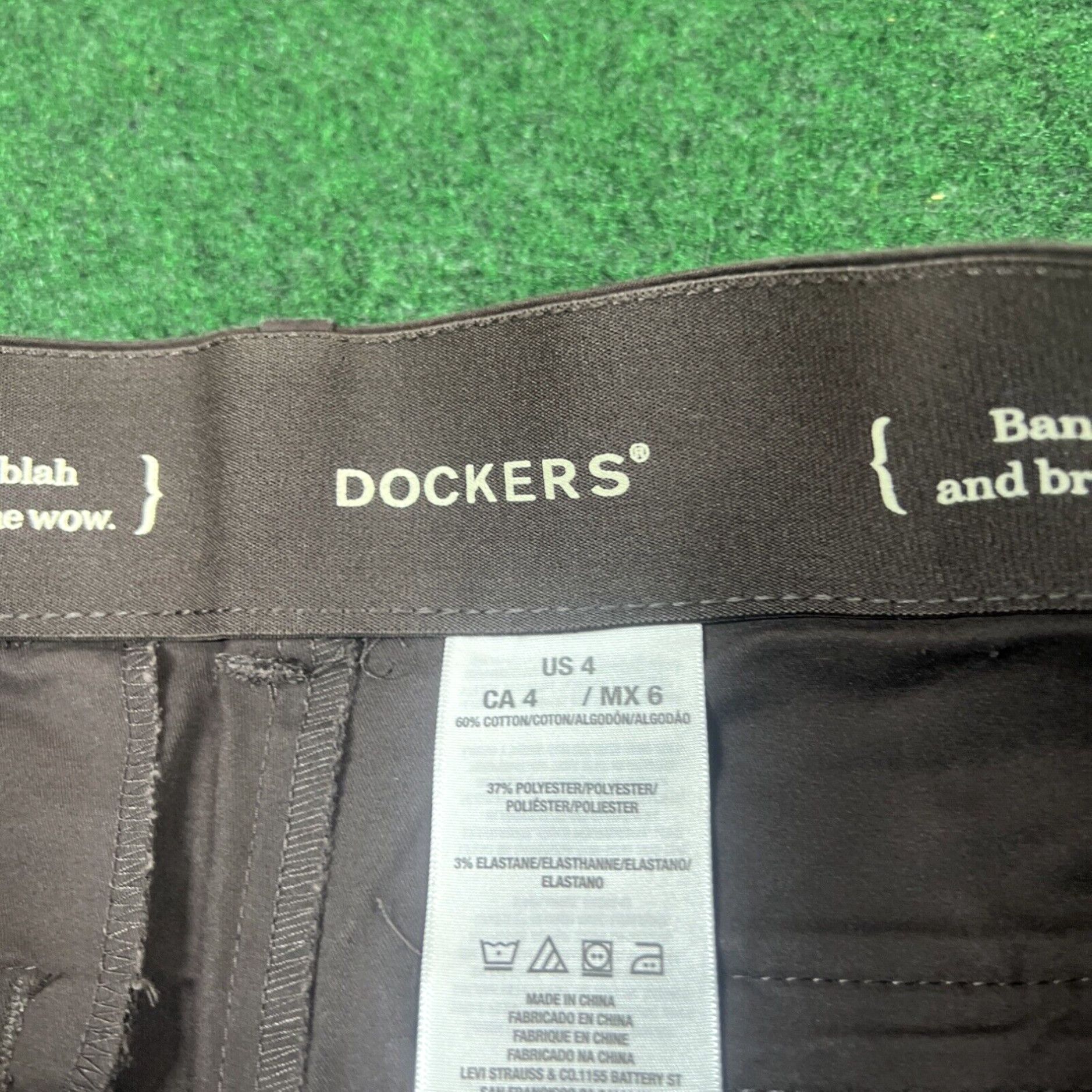 Dockers Womens Dockers Shorts Brown Size 4 Size 27" / US 4 / IT 40 - 4 Thumbnail