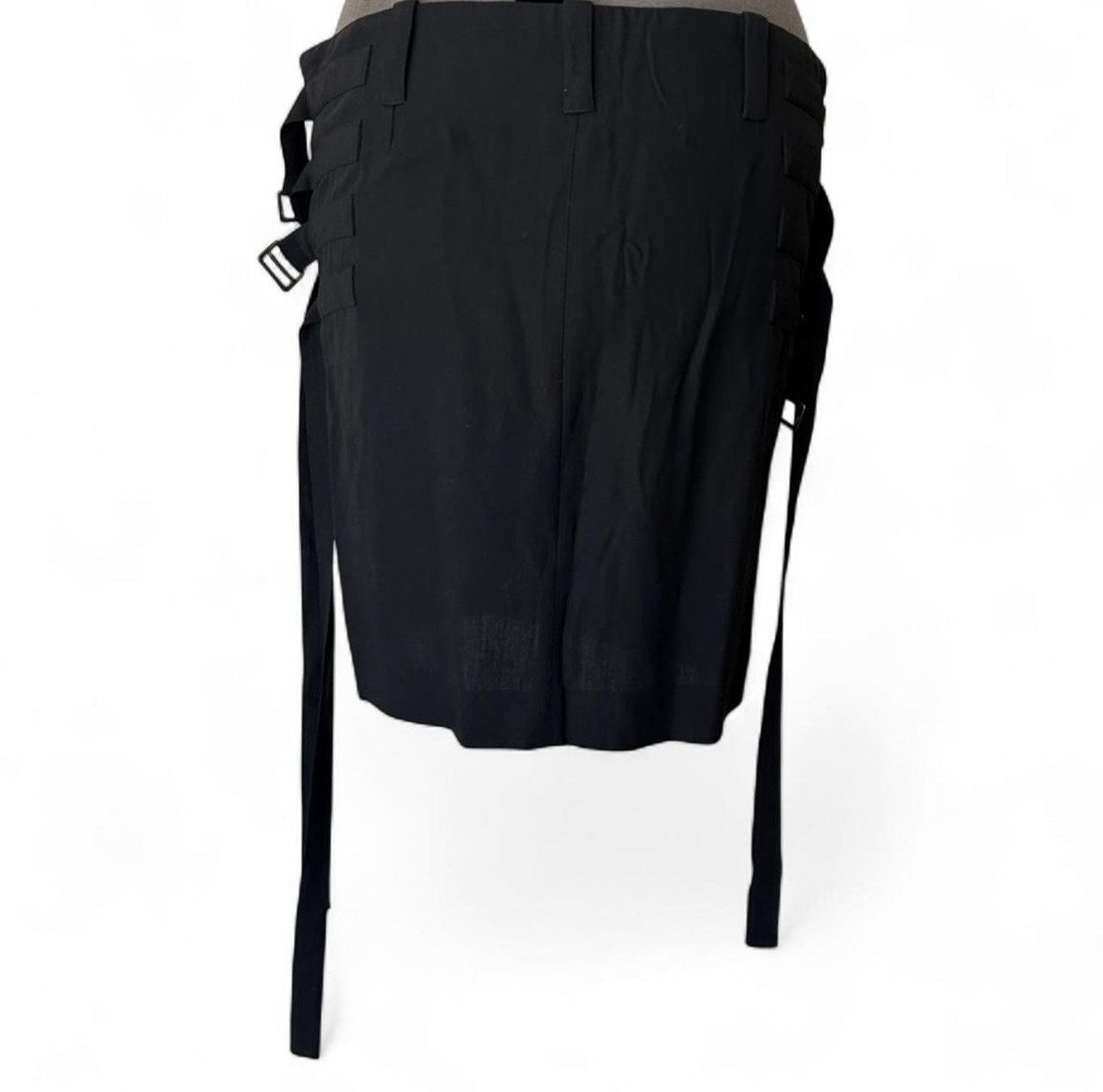 Ann Demeulemeester Ann Demeulemeester Belted Skirt Size 30" / US 8 / IT 44 - 4 Thumbnail