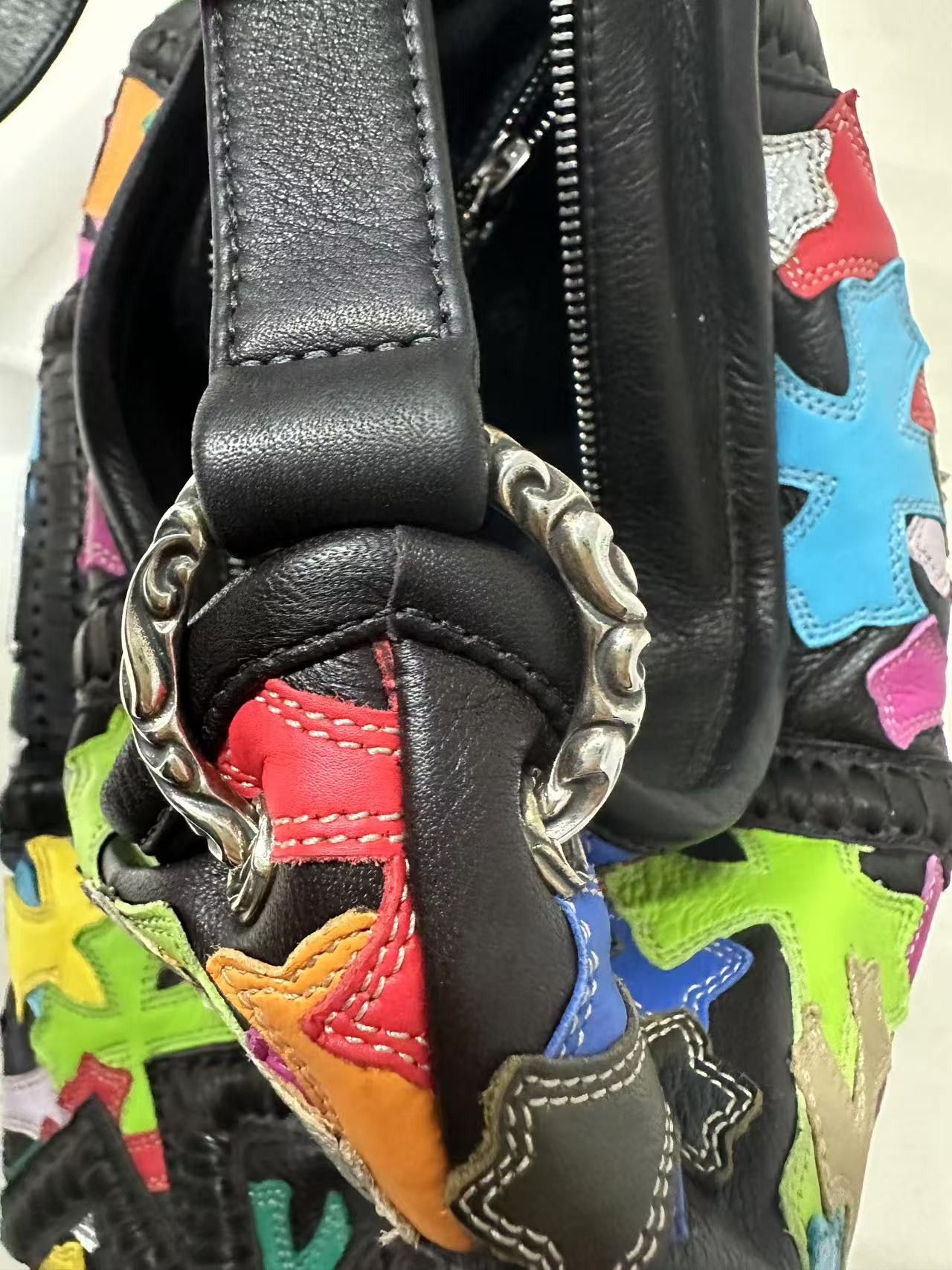 Chrome Hearts Chrome Hearts Silver Filigree Multicolor Patch Lyon Bag Size ONE SIZE - 13 Thumbnail