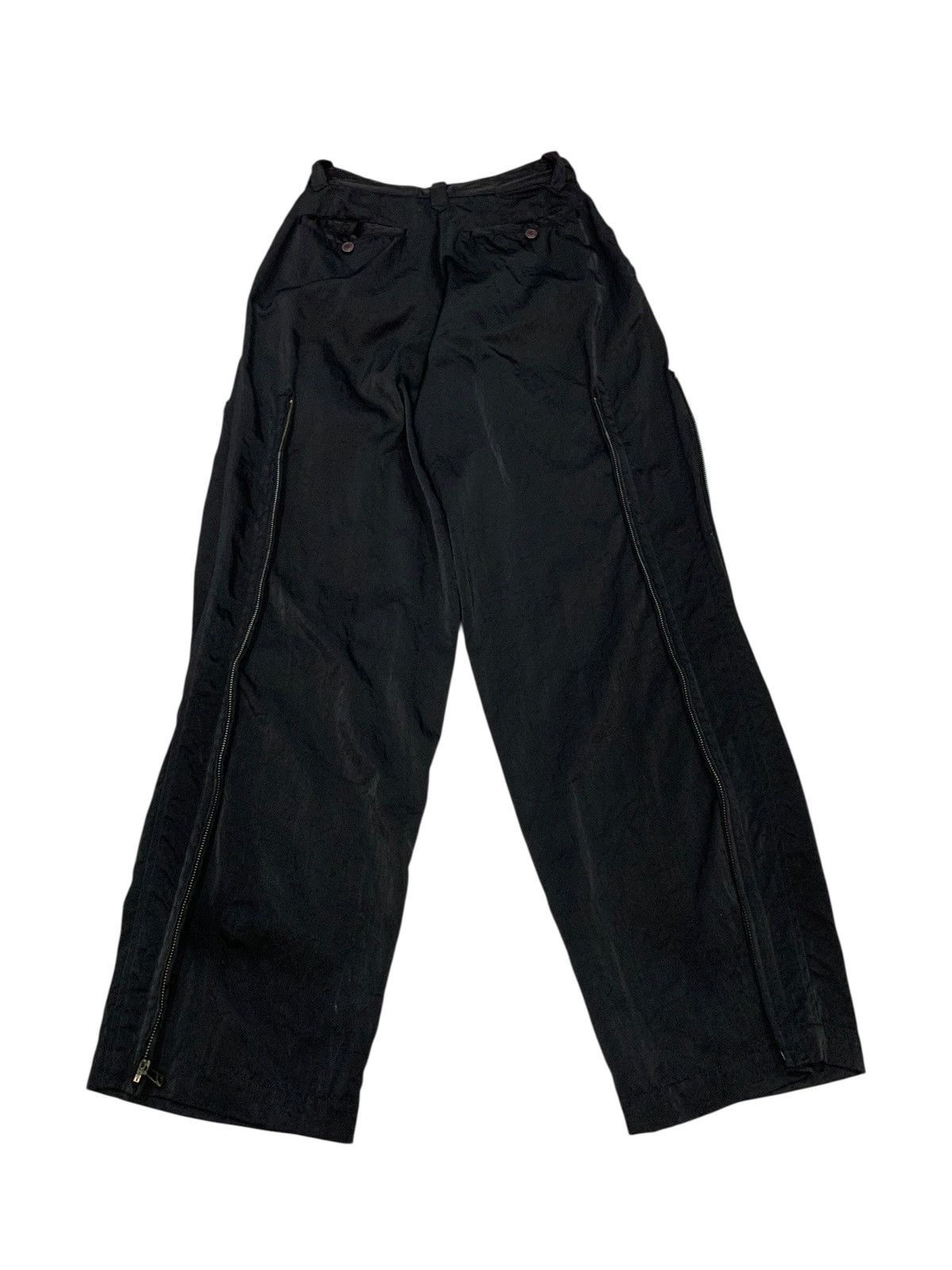 Issey Miyake 🔥Rare Vtg Issey Miyake Men Nylon Parachute Sided Zipper Pant Size US 29 - 15 Thumbnail