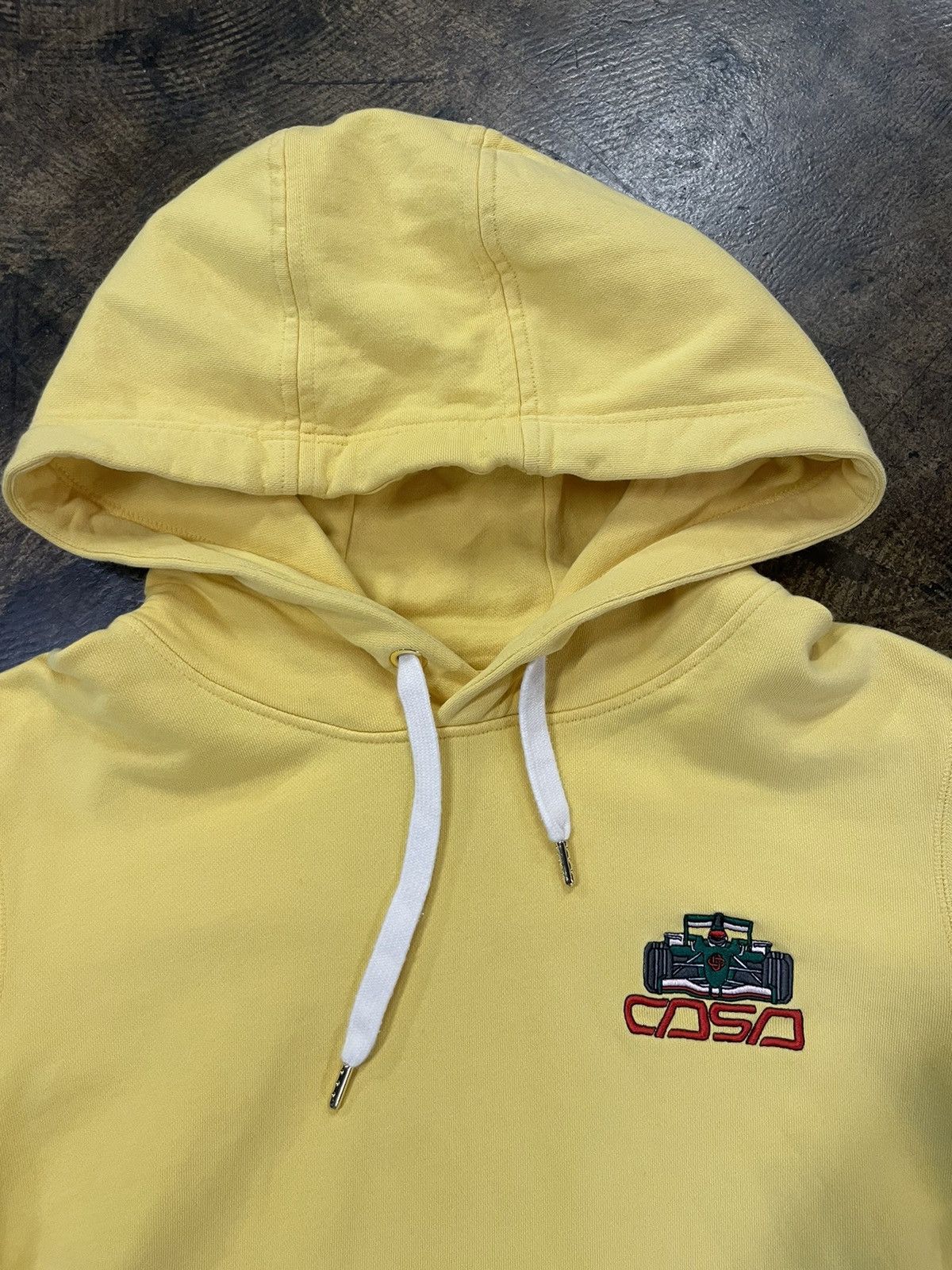 Casablanca Casablanca Racing Icon Yellow Hoodie - Size XL Size US XL / EU 56 / 4 - 3 Thumbnail