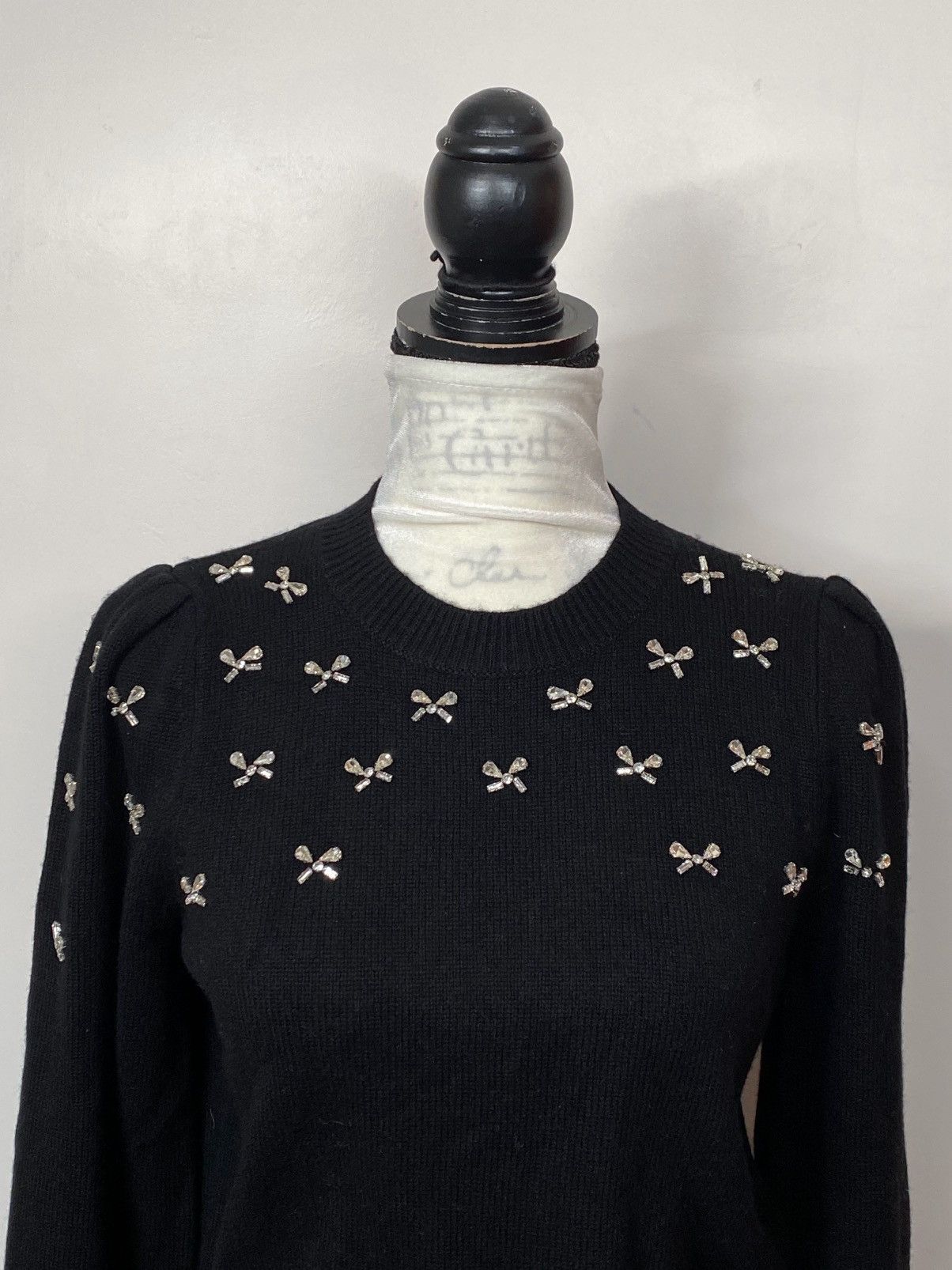 CAMI NYC Cami Nyc Lulie Embellished Wool Sweater size S Size S / US 4 / IT 40 - 6 Thumbnail