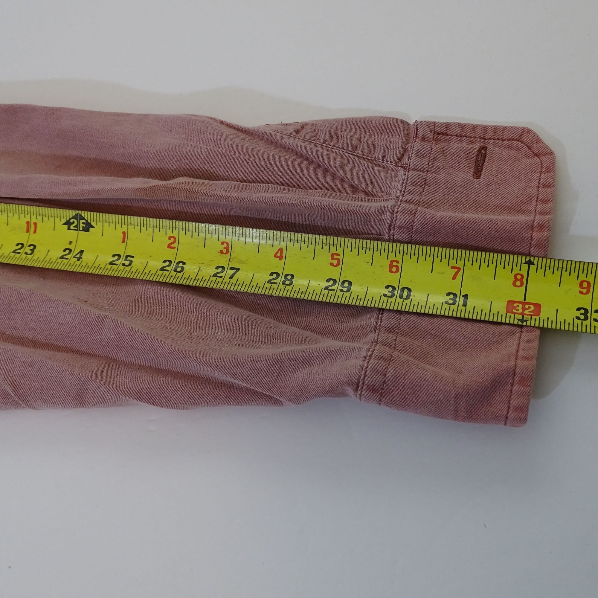 Banana Republic Vintage 90s Banana Republic XL Long Sleeve Pink Button Down Size US XL / EU 56 / 4 - 9 Thumbnail