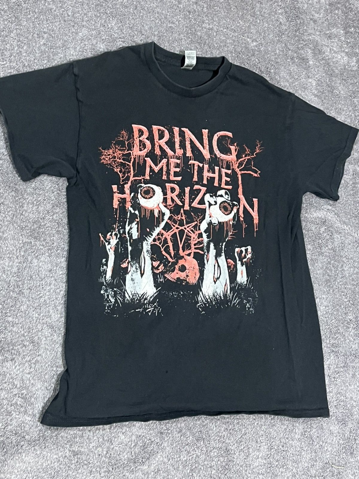 Band Tees Bring Me The Horizon Red Band Tee Size US M / EU 48-50 / 2 - 1 Thumbnail
