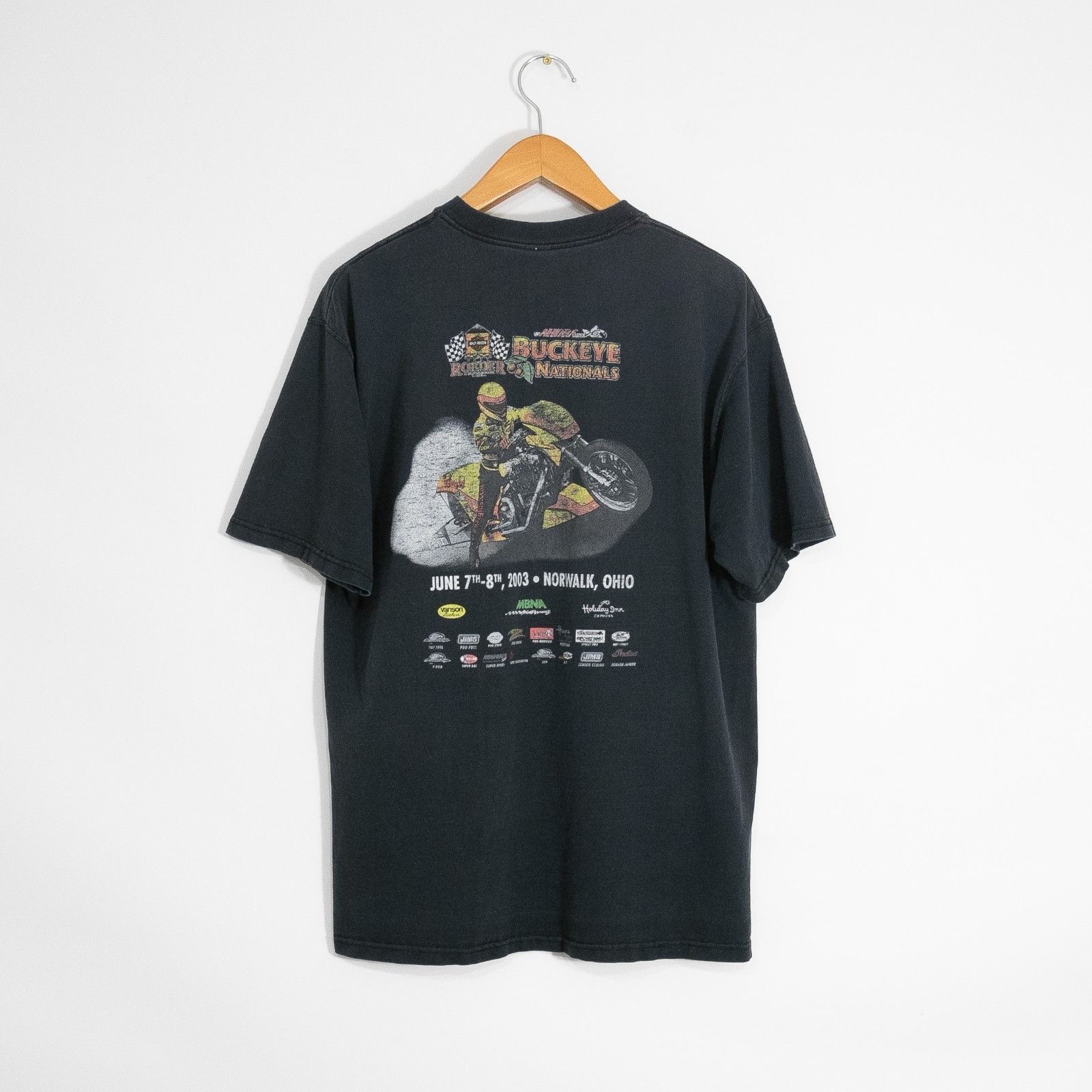 Vintage Vintage Harley Davidson AHDRA Buckeye Nationals T Shirt XL Size US XL / EU 56 / 4 - 1 Thumbnail