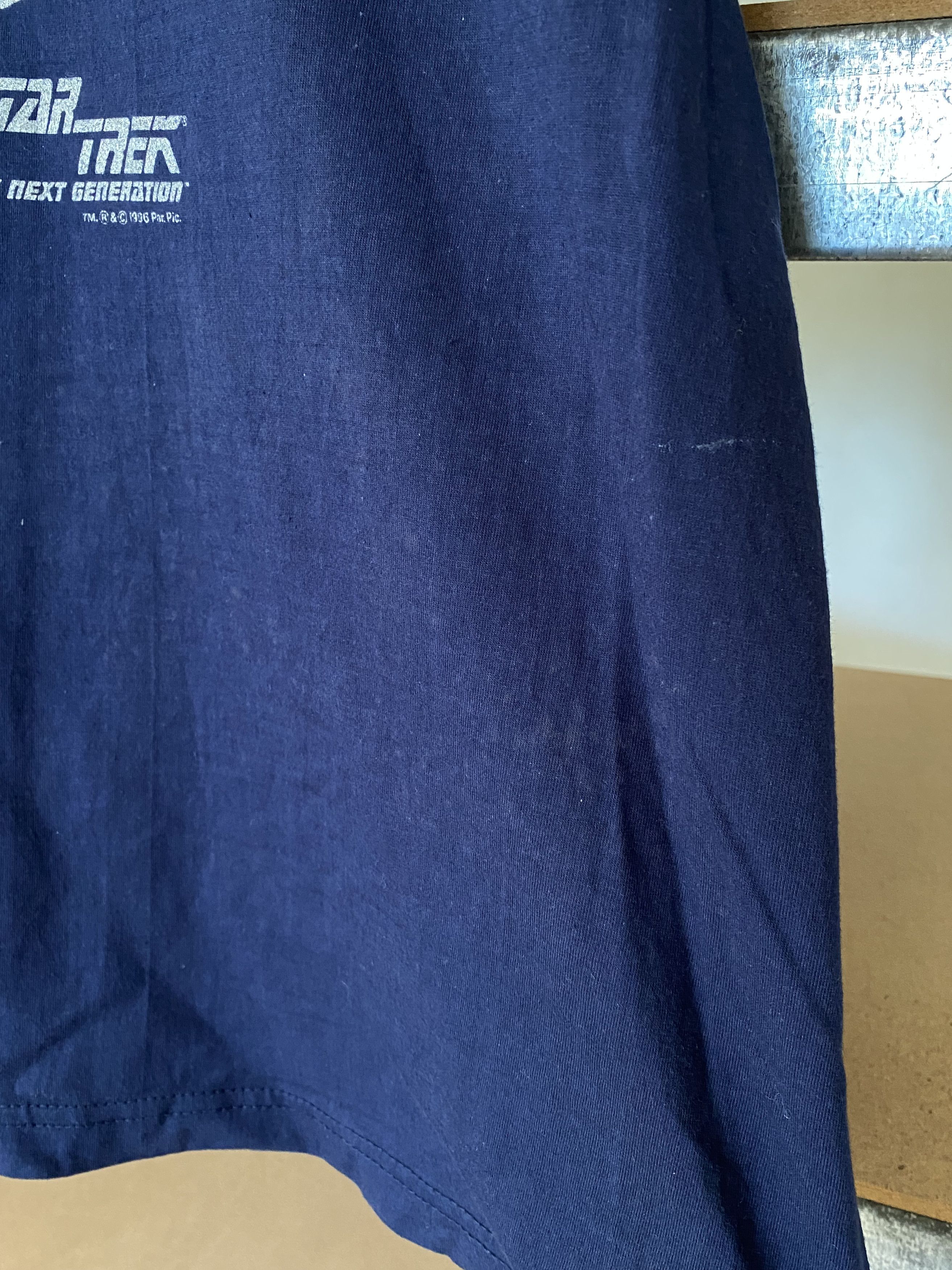Vintage Vintage 1996 Star Trek Movie Series Navy Blue T-shirt Size US M / EU 48-50 / 2 - 13 Thumbnail