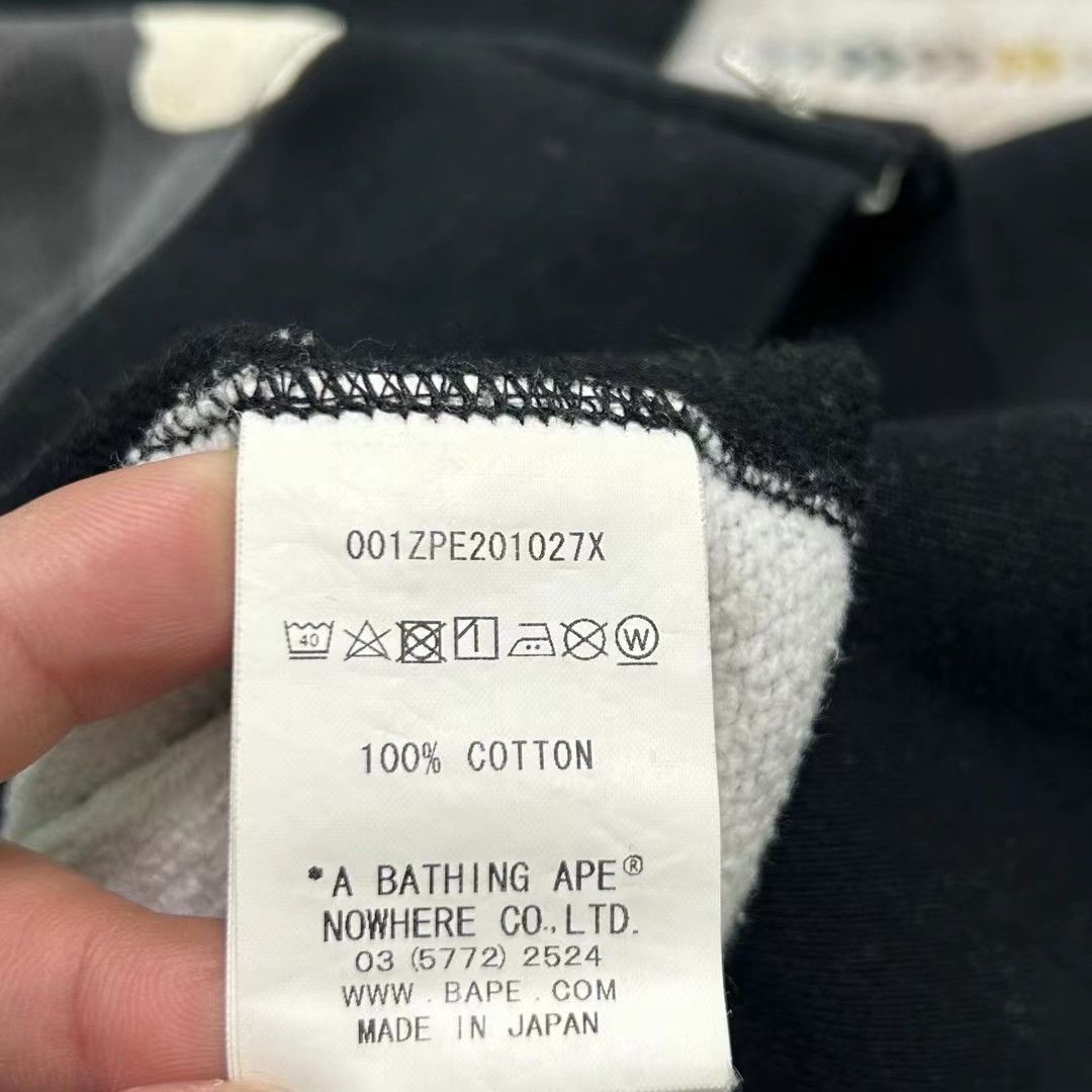 Bape LUMINOUS CAMO SHARK FULL ZIP HOODIE Size US M / EU 48-50 / 2 - 4 Thumbnail