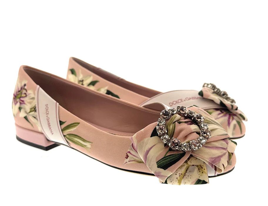 Dolce & Gabbana o1y0825 Ballet Flats in Multicolor Size US 4 / IT 34 - 2 Thumbnail