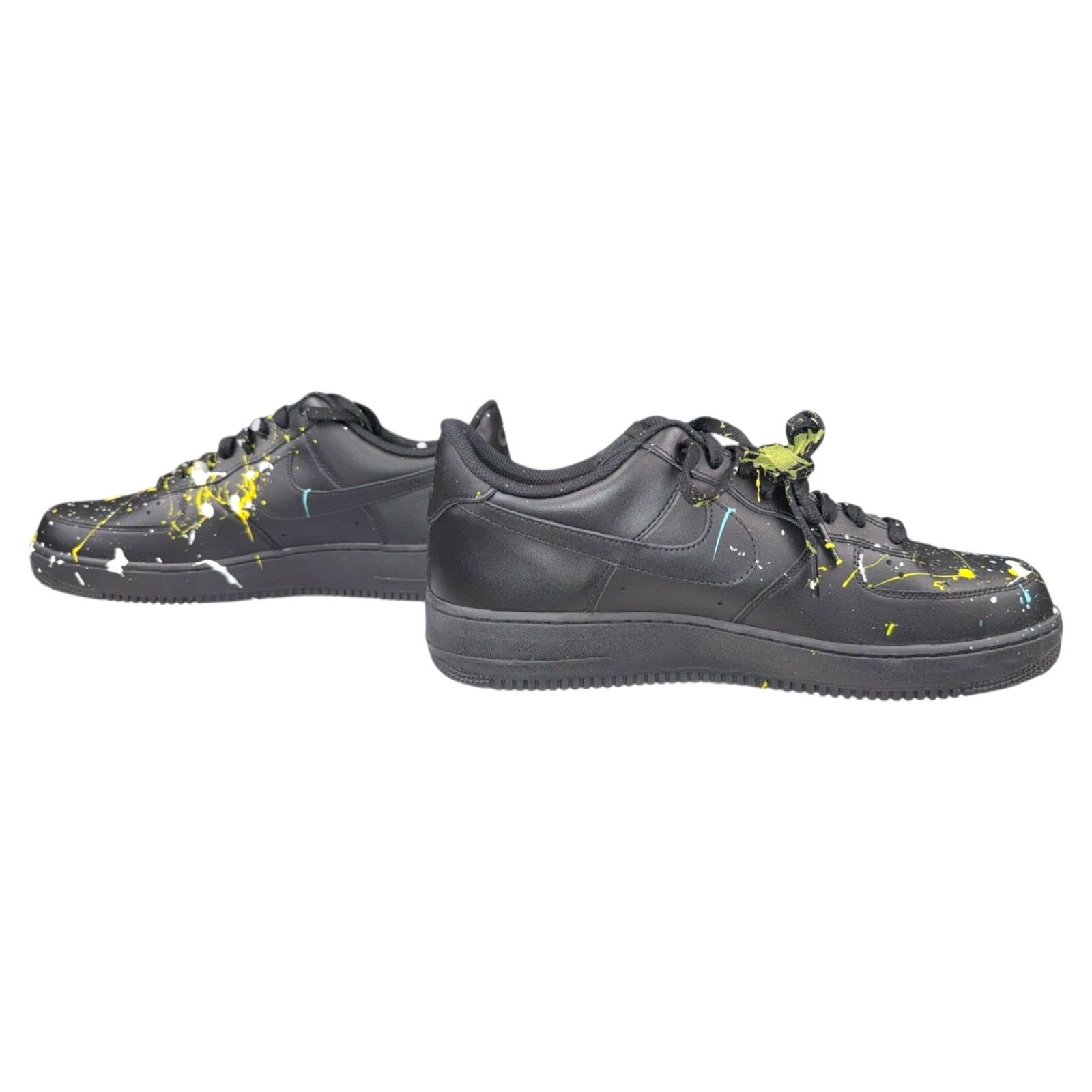 Nike Nike Air Force 1 Black Custom 1 of 1 Airlanta Paint Splatter Size 13 RARE Mens Shoes Size US 13 / EU 46 - 6 Thumbnail