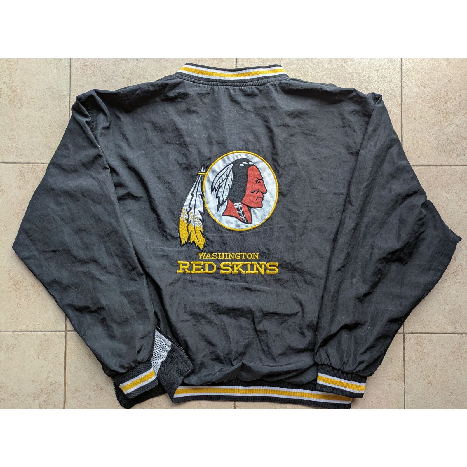 NFL × Starter Washington Redskins 90s STARTER Pullover L black NFL Pro vtg Size US L / EU 52-54 / 3 - 2 Thumbnail