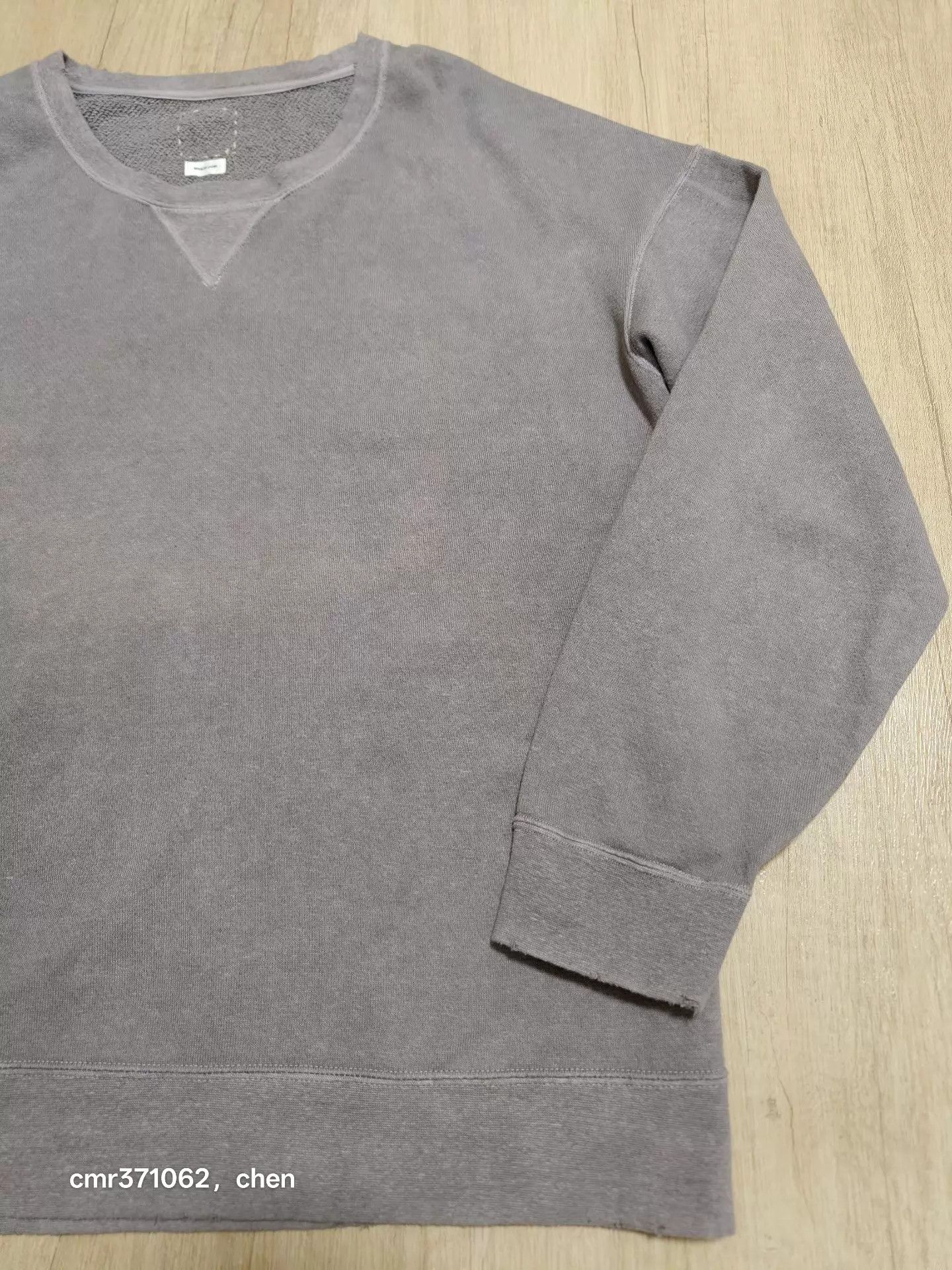 Visvim visvim 21ss jumbo sweat l/s (uneven dye) destroyed purple 3 Size US L / EU 52-54 / 3 - 3 Thumbnail