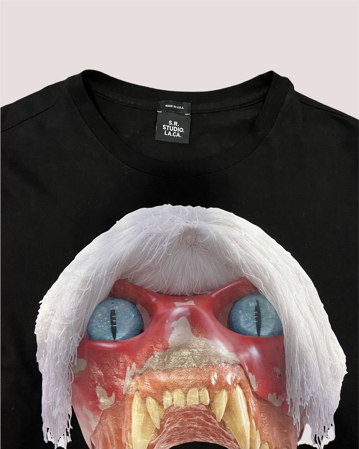 Sterling Ruby S.R. Studio. LA. CA. ED50 Rare Limited Skull Shirt Graphic Size US L / EU 52-54 / 3 - 2 Thumbnail