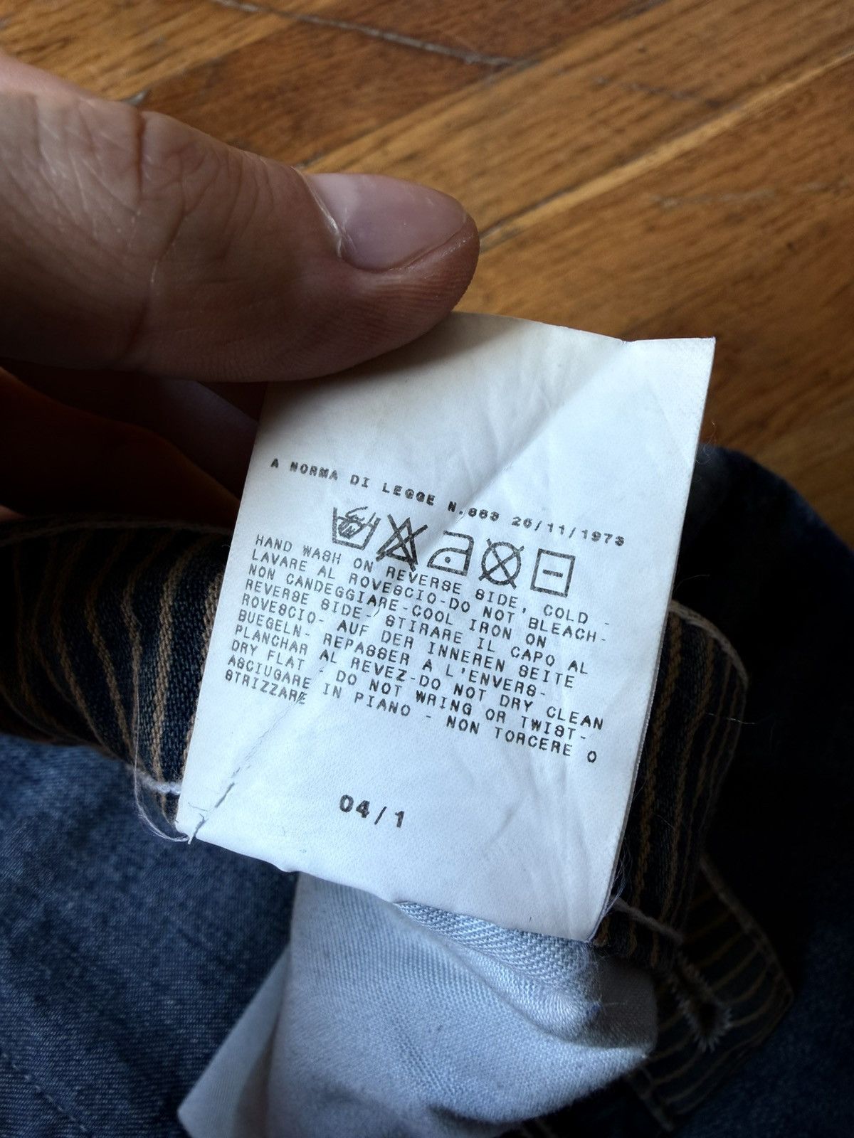Dolce & Gabbana Vintage y2k Dolce & Gabbana 2004 Denim Jeans Size 36 Size US 36 / EU 52 - 17 Thumbnail