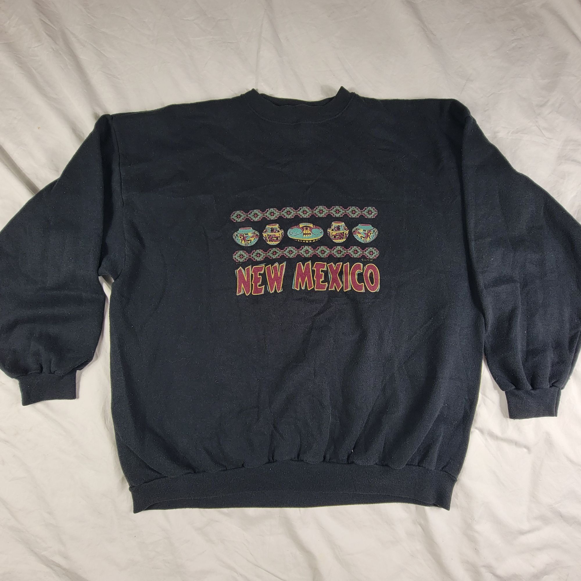 Disney Vintage Mickey Unlimited New Mexico Adults 3XL Black Pullove Size US XXL / EU 58 / 5 - 1 Thumbnail