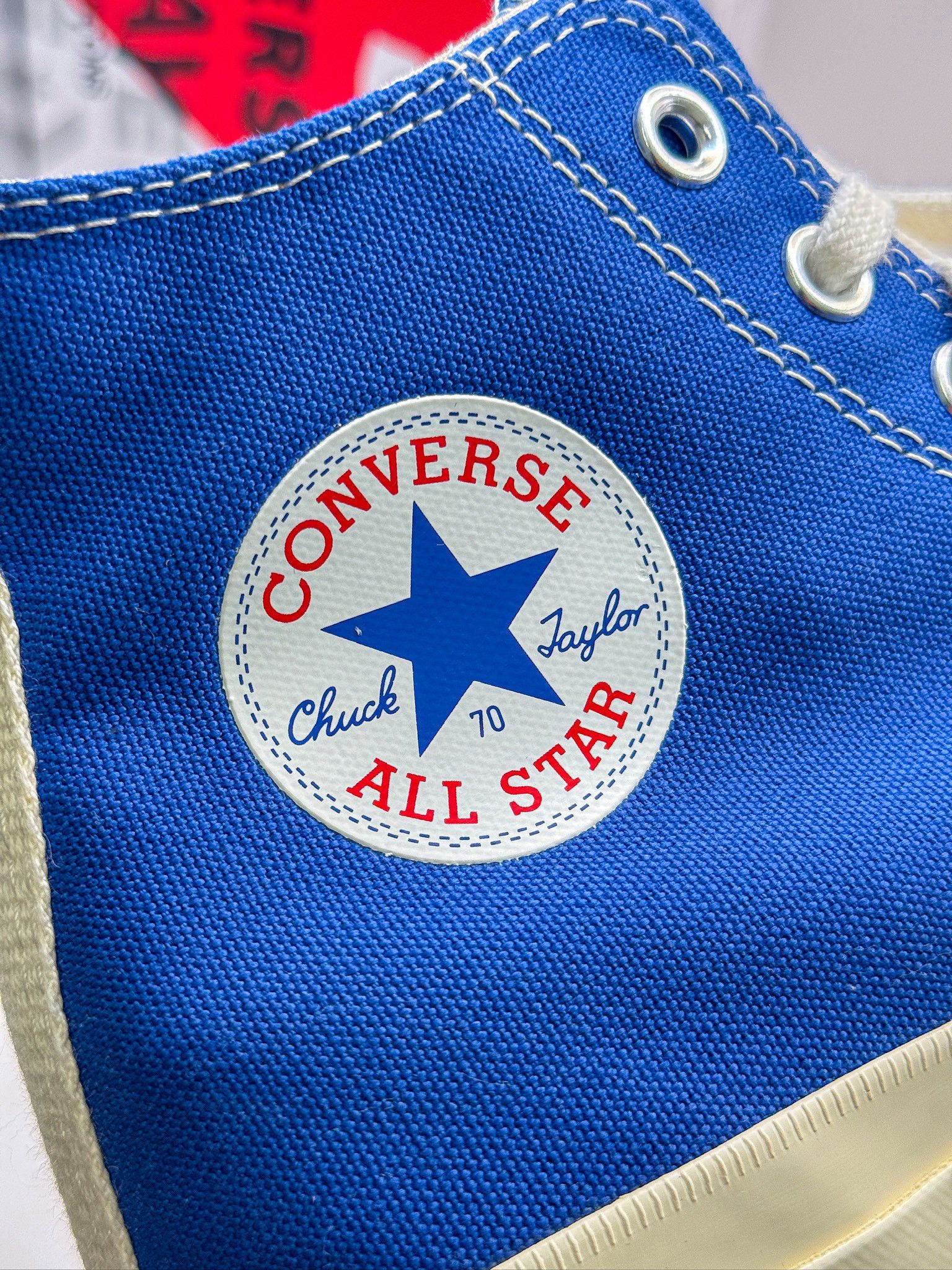Comme des Garcons PLAY × Converse Converse x Comme des Garçons PLAY Chuck 70 High Blue Quartz Size US 8 / EU 41 - 13 Thumbnail