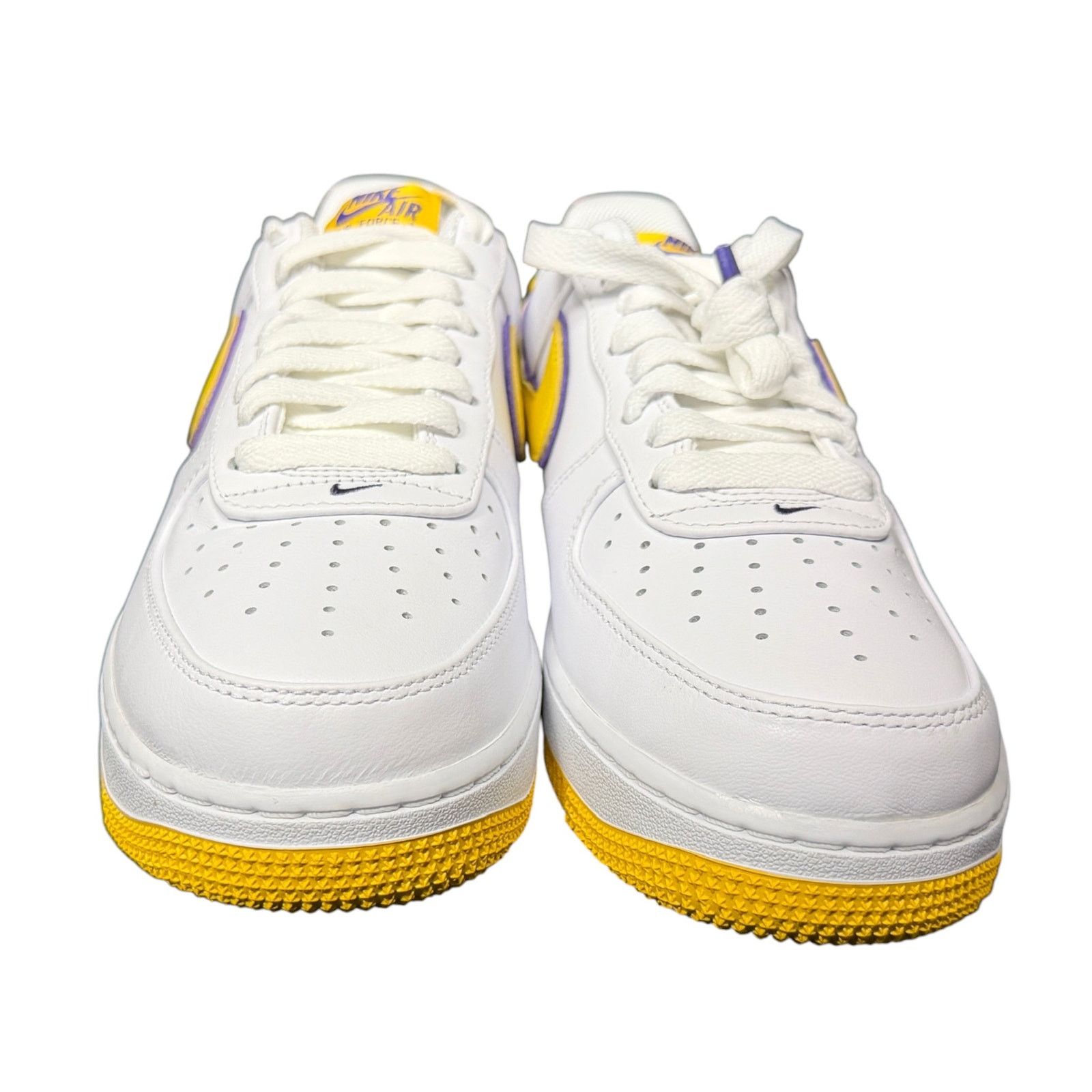 Nike Nike Kobe Bryant Air Force 1 Low Retro QS Lakers FZ1151-100 Size US 8.5 / EU 41-42 - 3 Thumbnail