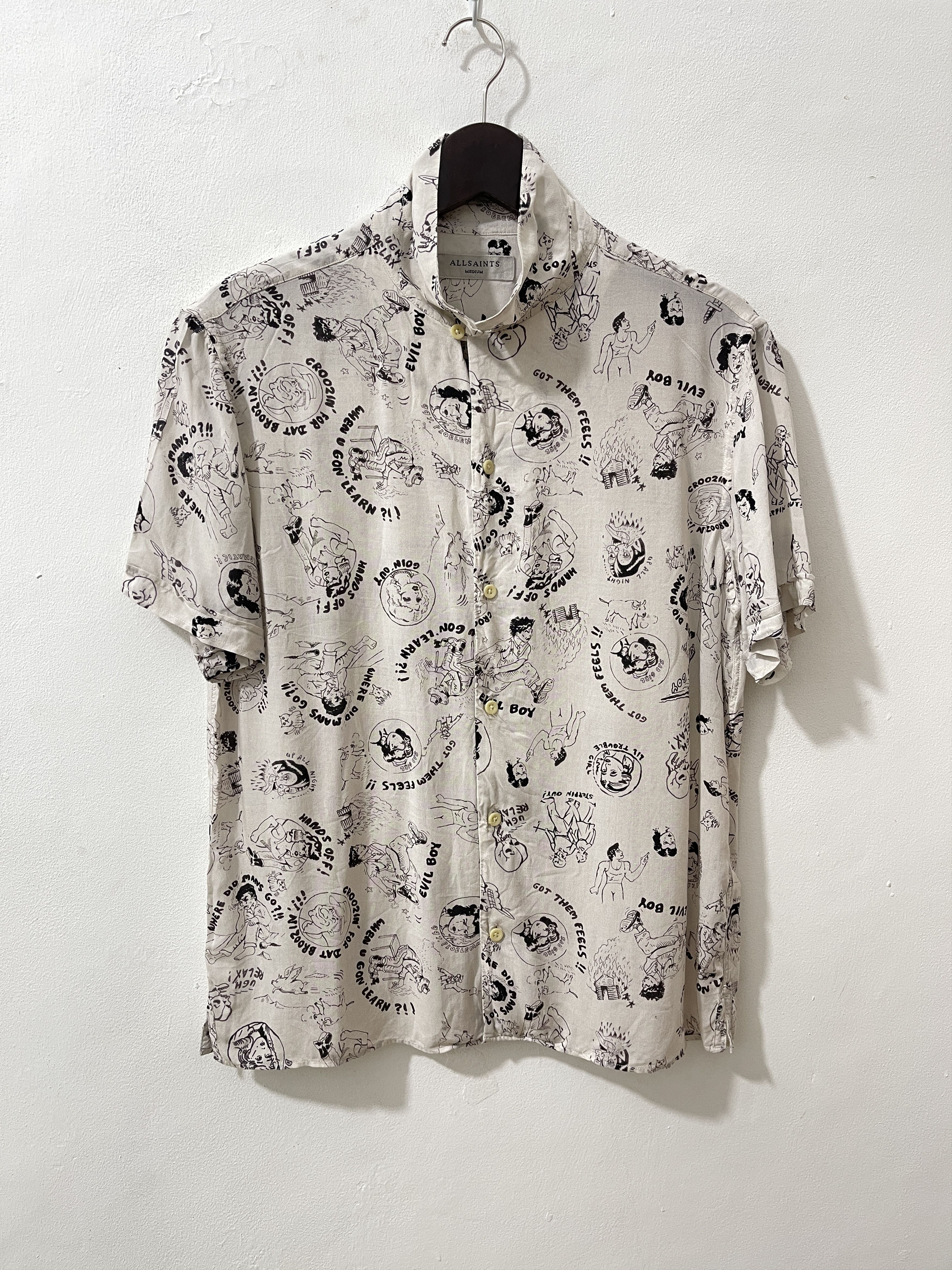 Allsaints Allsaints Feels SS Fullprint Shirts Size US M / EU 48-50 / 2 - 1 Thumbnail