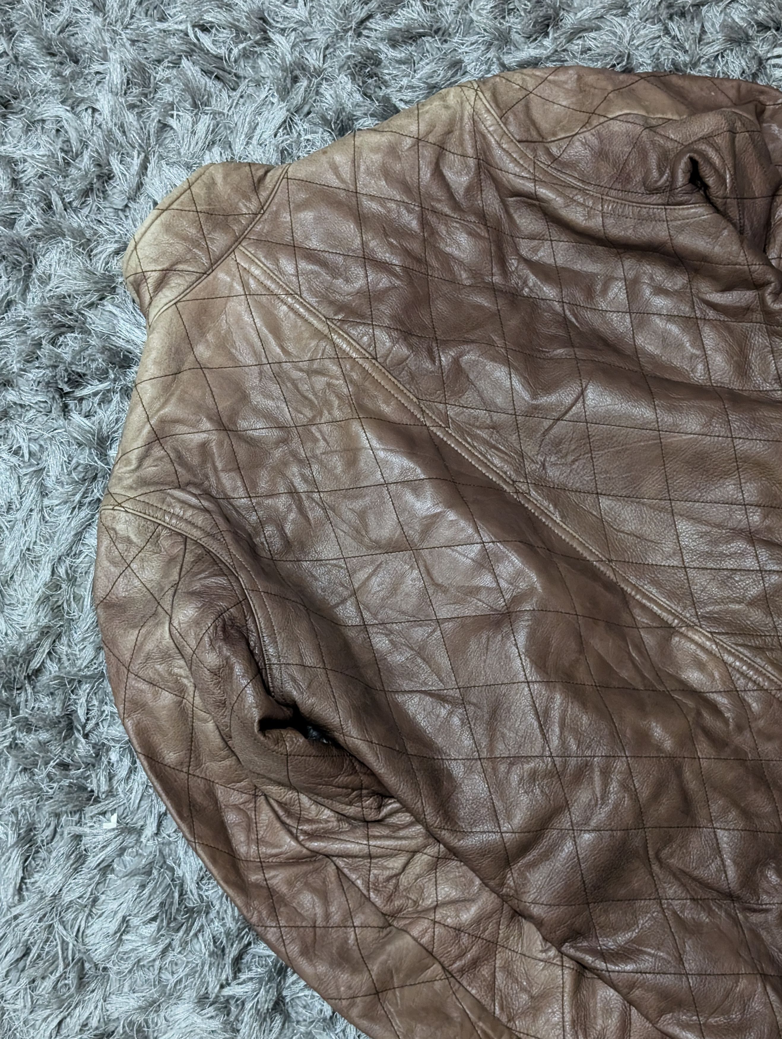 Japanese Brand Vintage Over Dose by The Creative Clan Leather Jacket Size US M / EU 48-50 / 2 - 7 Thumbnail