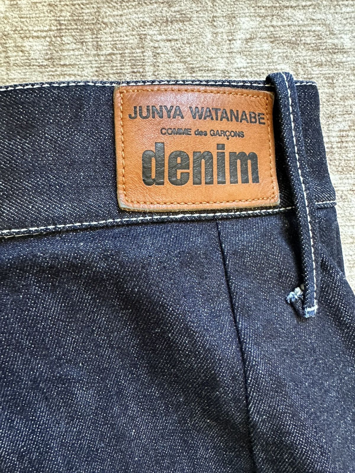 Junya Watanabe Junya Watanabe Comme des Garçons wide leg denim Size US 31 - 3 Thumbnail