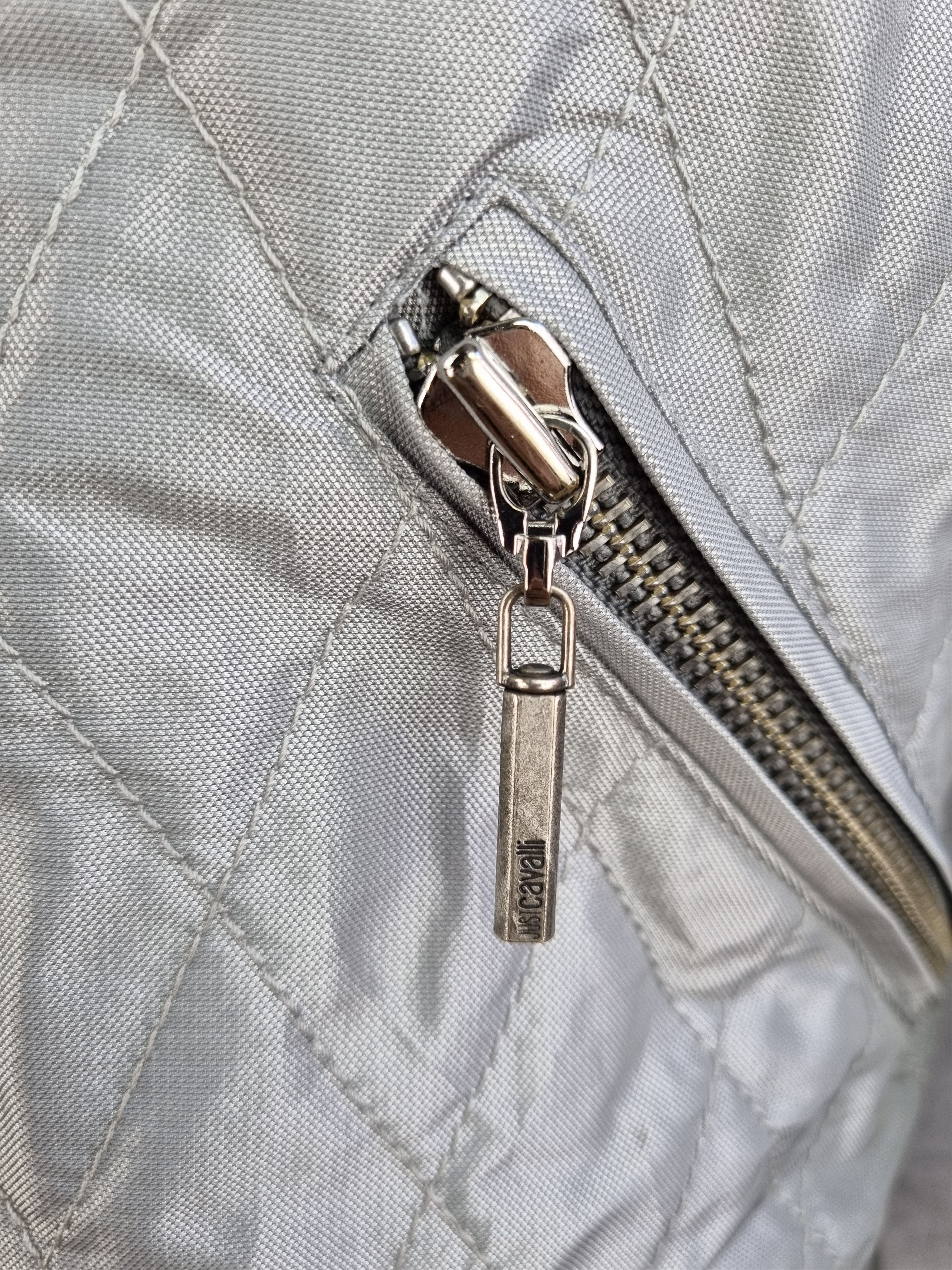 Just Cavalli × Roberto Cavalli Roberto CAVALLI Metallic Astronaut Design like HELMUT LANG Size US M / EU 48-50 / 2 - 15 Thumbnail