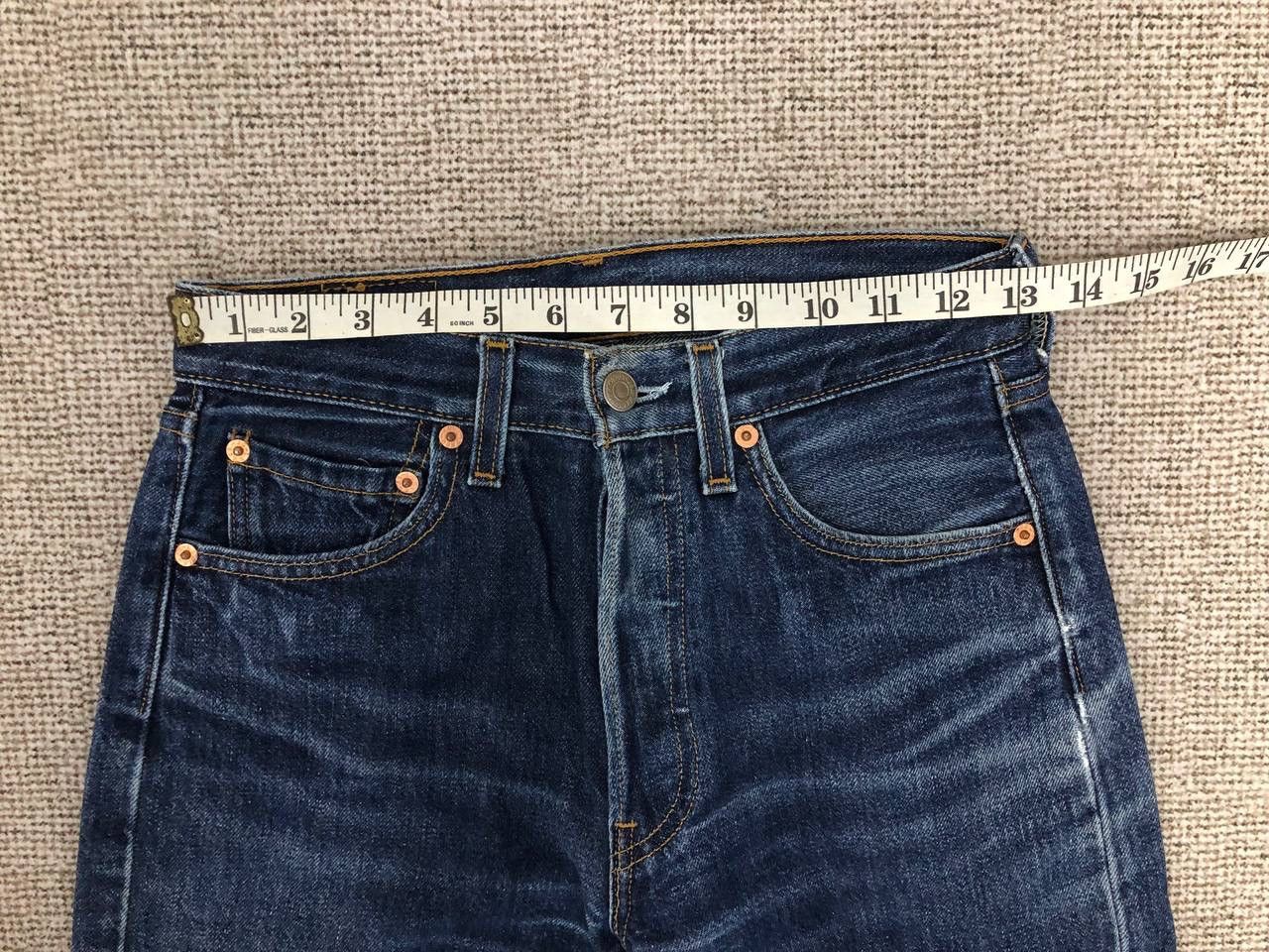 Levi's 90s Vintage Levis 501 Made In USA Jeans Size US 26 / EU 42 - 3 Thumbnail