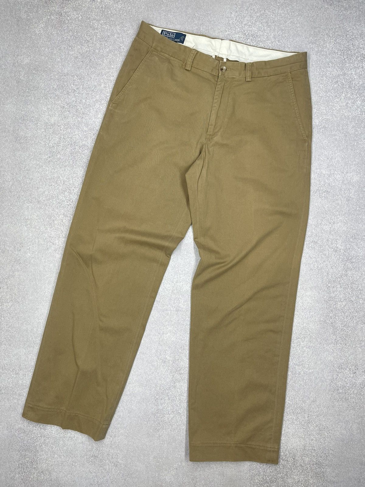 Polo Ralph Lauren Vintage Polo Ralph Lauren Beige Chino Pants Y2K Size US 32 / EU 48 - 5 Thumbnail